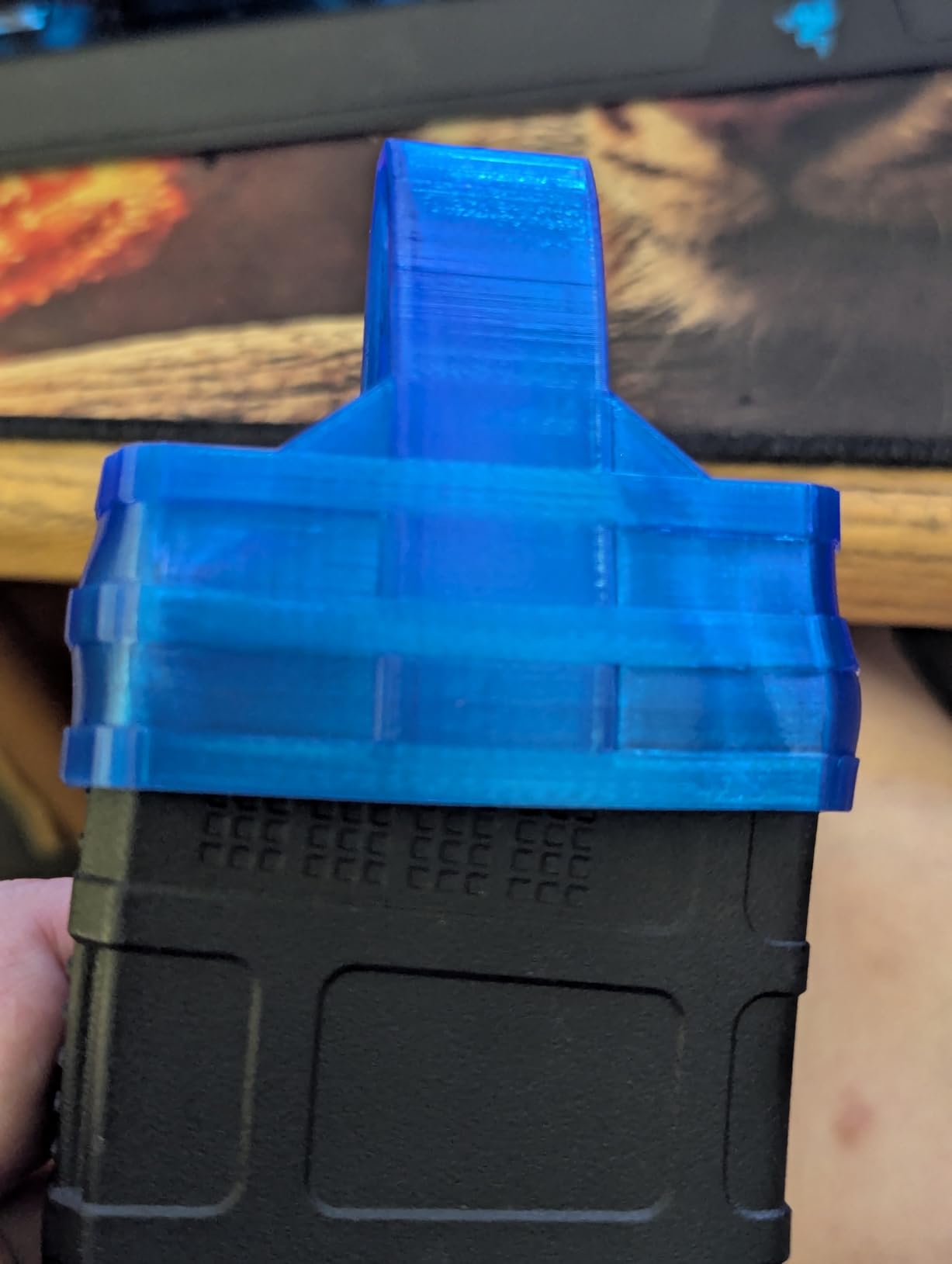 SUNLU TPU 3D Printer Filament 1.75mm, High Speed 95A TPU Filament, 1KG Flexible 3D Filament for Fast Printing, Dimensional Accuracy +/- 0.03mm, Suitable for Most FDM 3D Printers. (Black) customer photo 1