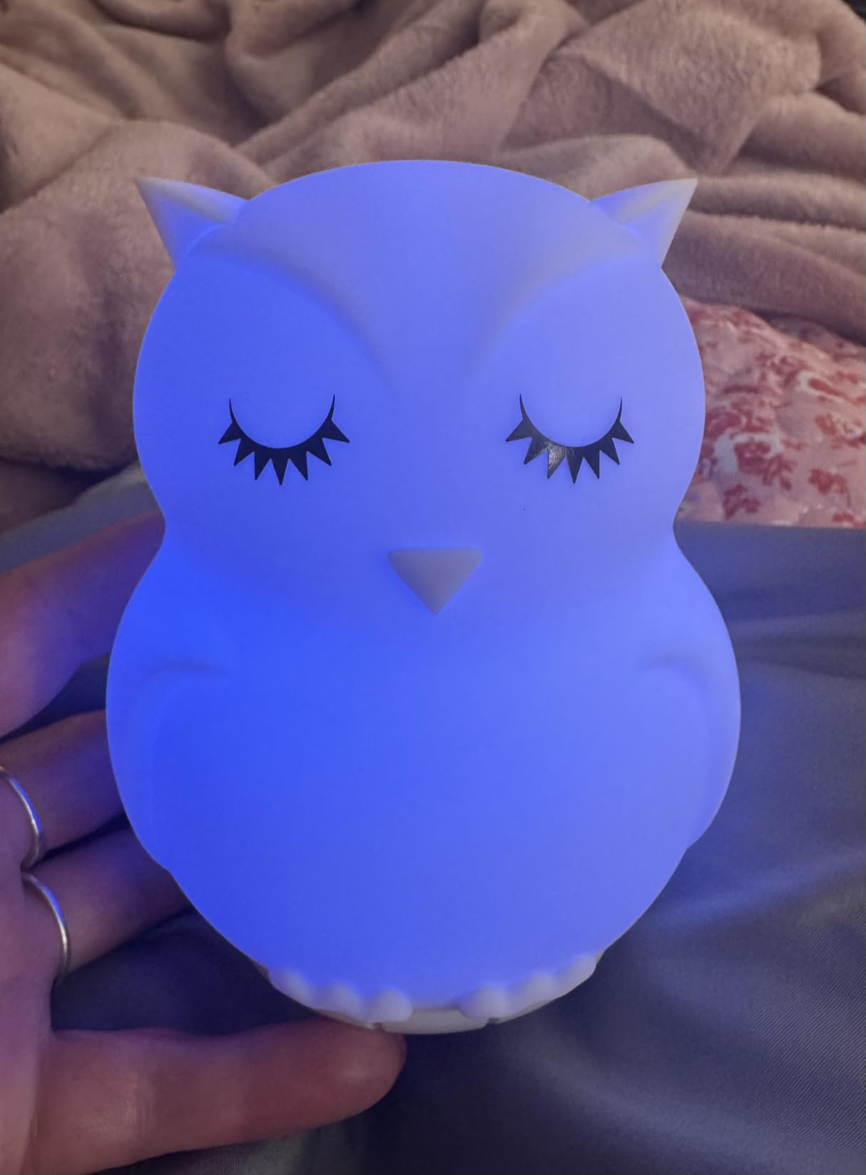Mindfulness 'Breathing Owl' | 4-7-8 Guided Visual Meditation Breathing Light | 3 in 1 Device with Night Light & Noise Machine for ADHD Anxiety Stress Relief Sleep - Gift for Kids Adult Women Men customer photo 2