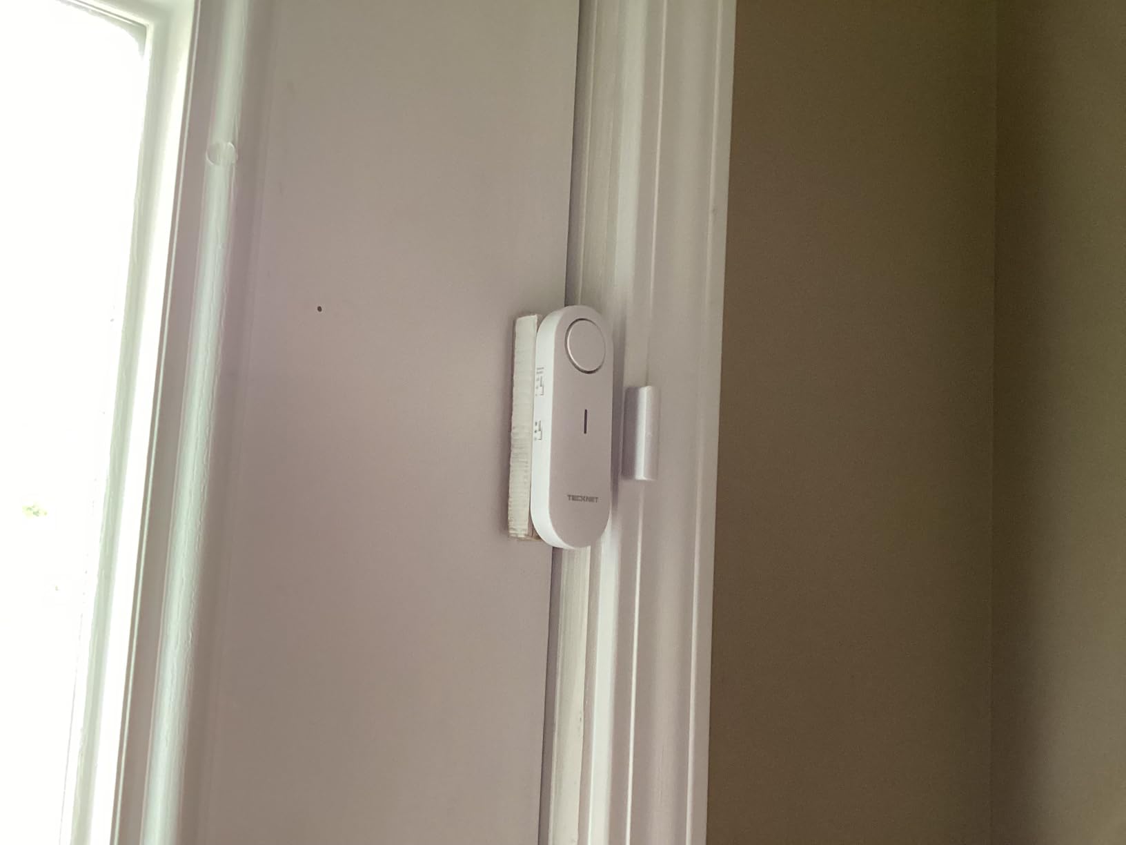 TECKNET Door Alarms for Kids Safety, Window Alarm Pool Alarms Door Alarm for Home Security, 2-in-1 Alarm & Chime, 3-Level Volume Control, Wireless Alarm for House Hotel Cars Sheds Caravans (3 Pack) customer photo 2