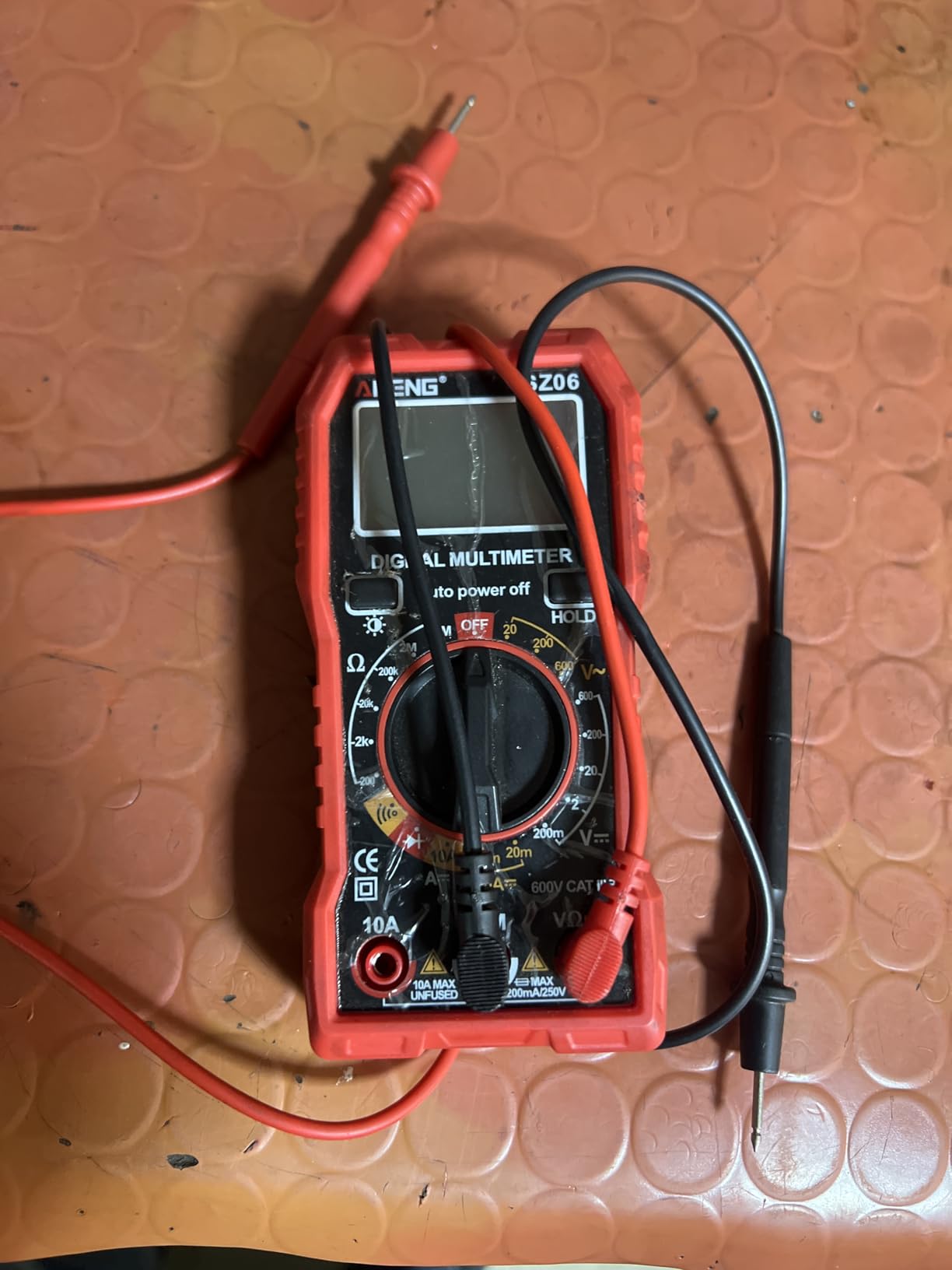 ANENG Digital Multimeter with Case,DC AC Voltmeter,Ohm Volt Amp Meter,Measures Voltage,Current,Resistance,Continuity,Diodes,Electric Tools for Househould Outlet,Automotive Battery Test customer photo 1