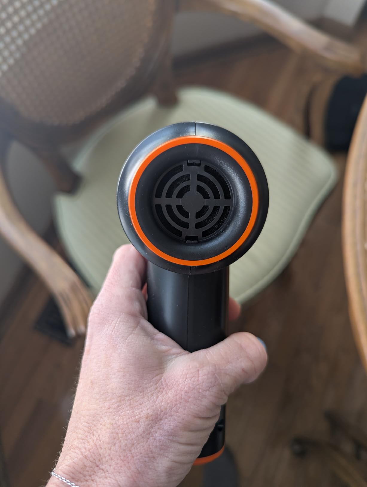 KMM Handheld Car Vacuum Cleaner, 9000Pa Vacuum Cleaner and Air Duster, 120W High Power Hand Held Vacuum with LED Light and Multi-Nozzles for Car, Home, Office, Pet customer photo 2