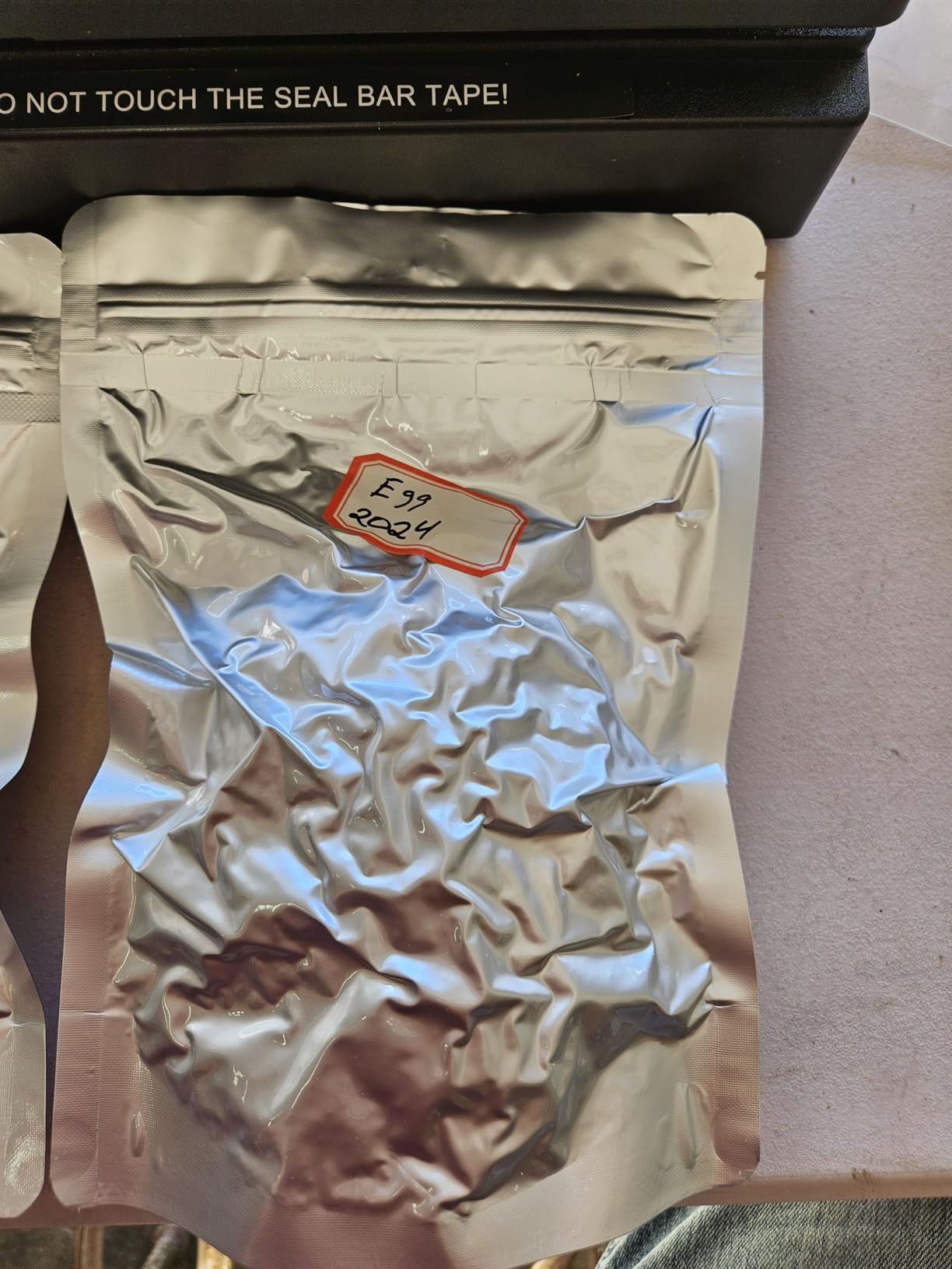 MAGIC SEAL MS300 Precision Vacuum Sealer Machine, Commercial Double Pump Food Sealer with Built-in Auto Cooling System, Compatible with Mylar, Smooth and Embossed Bags, Extra Wide 8 mm Seal customer photo 2