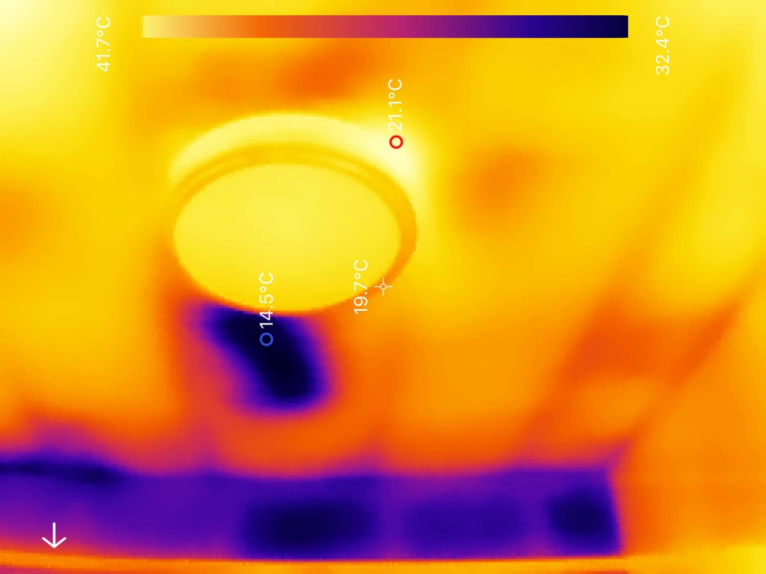 TOPDON TC002 Thermal Camera for iOS (iPhone & iPad), 512 x 384 Super Resolution, 256 x 192 IR High Resolution, Thermal Imager, Thermal Imaging Camera, -4°F~1022°F Temp Range customer photo 2