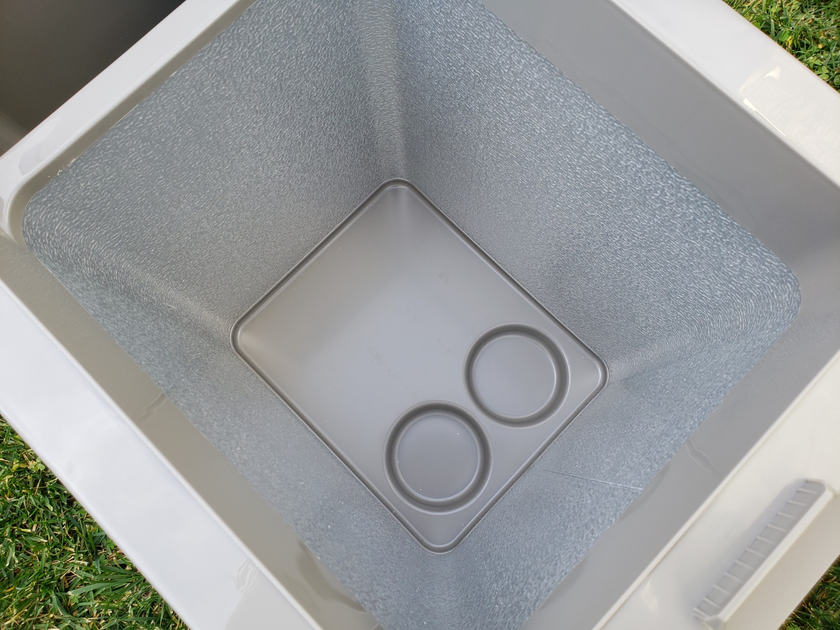 EUHOMY 12 Volt Refrigerator, 48QT(45L) Electric Cooler, 12V Fridge APP Control, 12V Cooler -4F~68F, Portable Freezer 12/24V DC 100-240V AC for Camping, Travel, Truck, Home customer photo 1