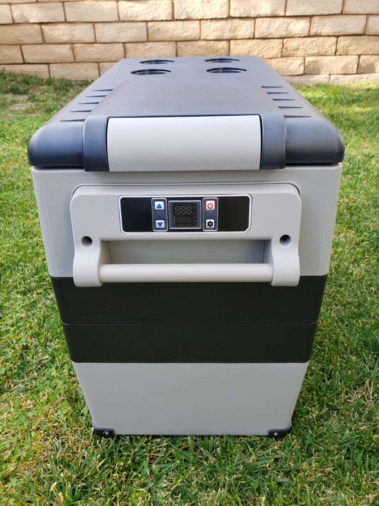 EUHOMY 12 Volt Refrigerator, 48QT(45L) Electric Cooler, 12V Fridge APP Control, 12V Cooler -4F~68F, Portable Freezer 12/24V DC 100-240V AC for Camping, Travel, Truck, Home customer photo 2