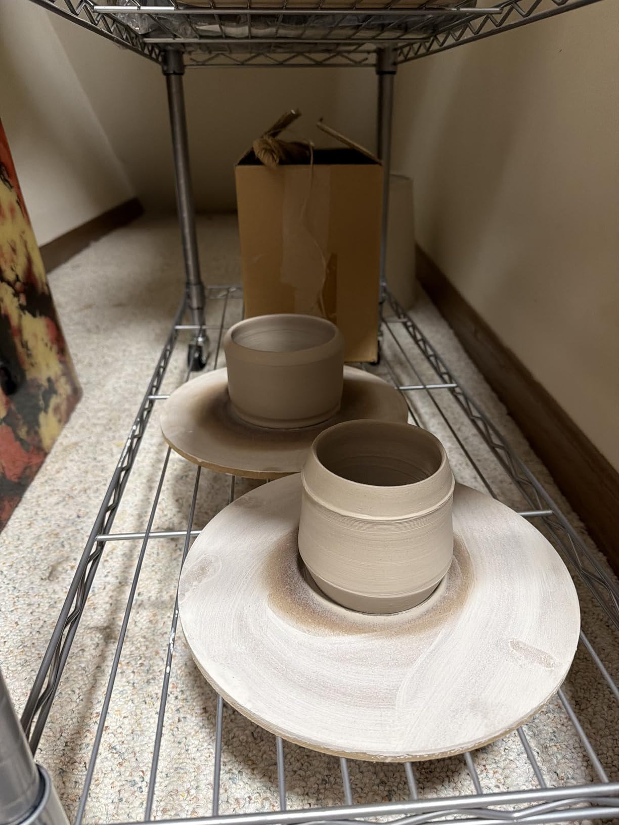 VEVOR 11inch Pottery Wheel, 350W Ceramic Wheel Forming Machine, Adjustable 60-300RPM Speed Handle and Foot Pedal Control, ABS Detachable Basin Sculpting Tool Apron Accessory Kit for Work Art Craft DIY customer photo 2