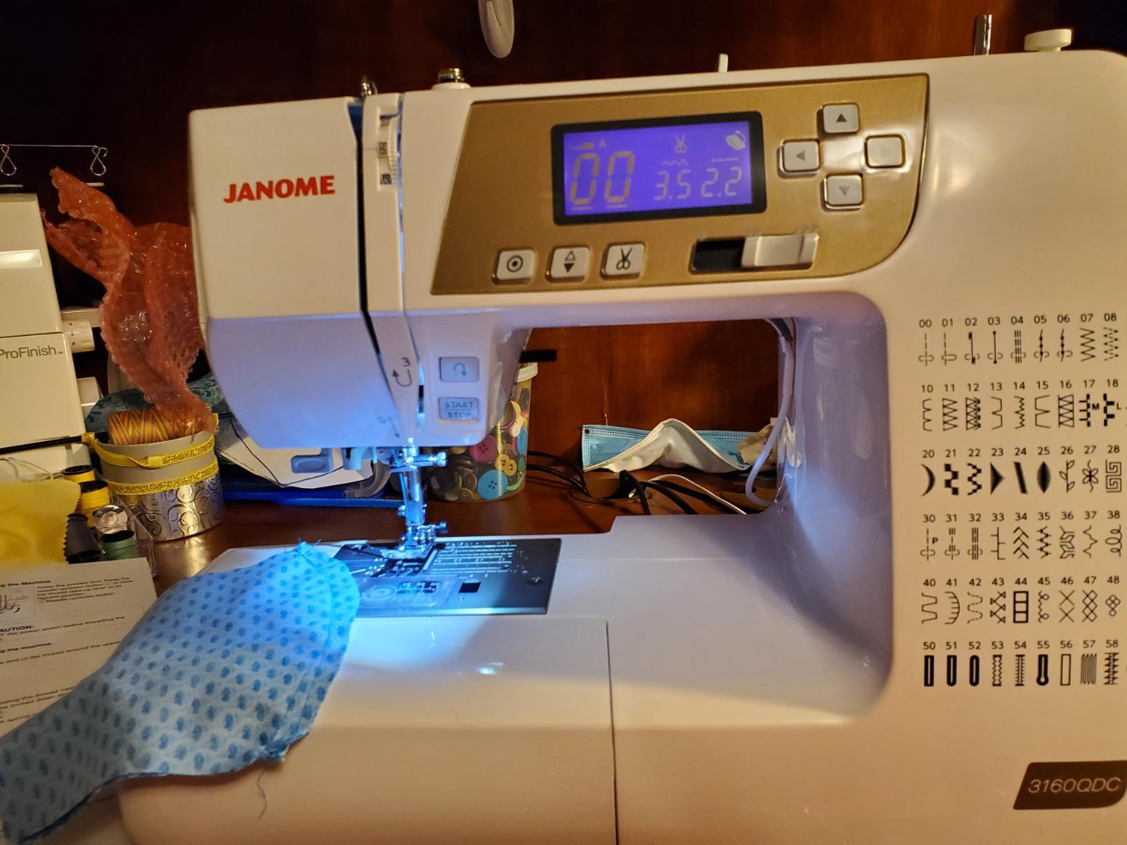 Janome 3160QDC-G Sewing and Quilting Machine with Bonus Quilt Kit customer photo 2