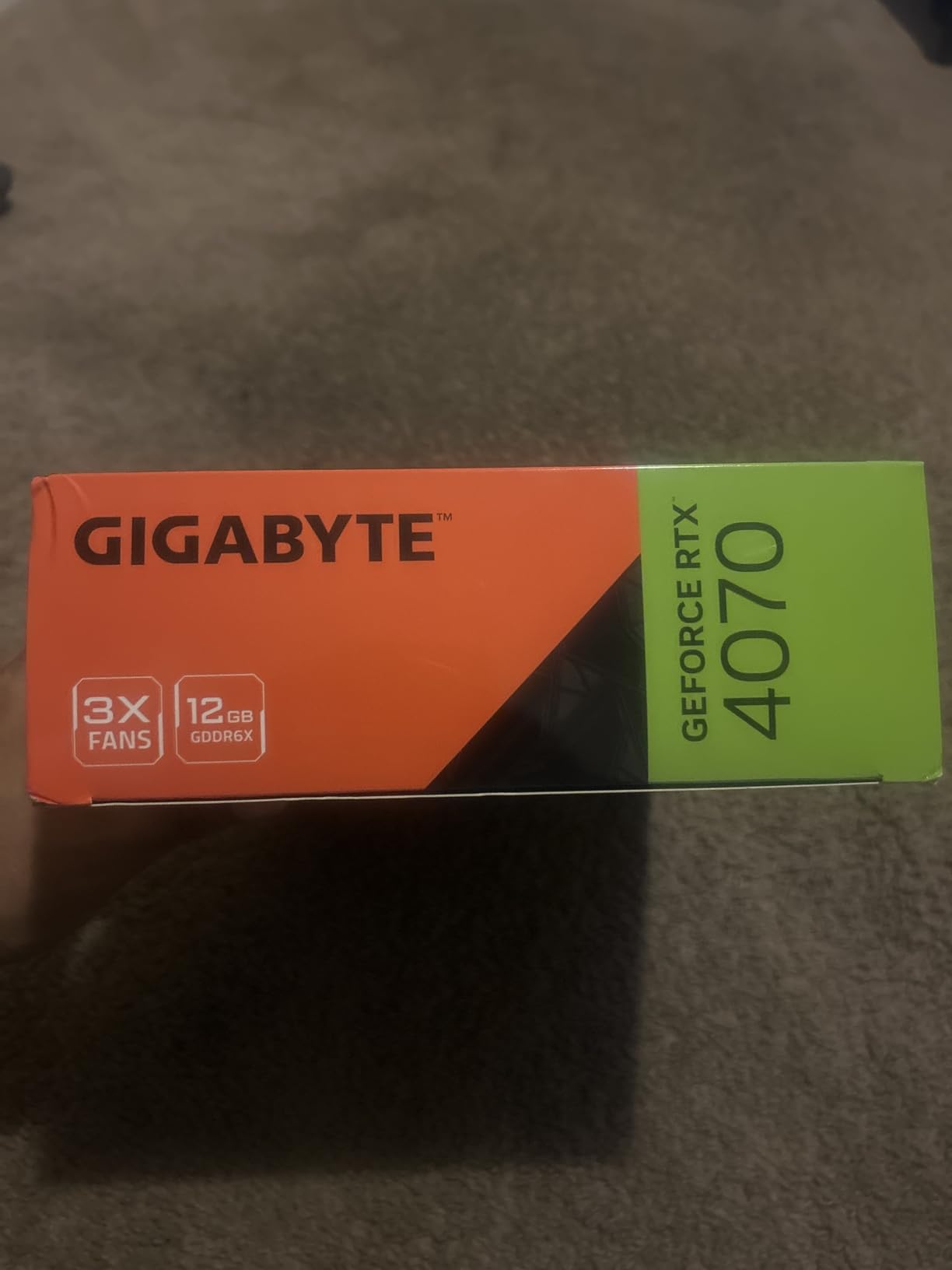 GIGABYTE GeForce RTX 4070 WINDFORCE OC 12G Graphics Card, 3X WINDFORCE Fans, 12GB 192-bit GDDR6X, GV-N4070WF3OC-12GD Video Card customer photo 1