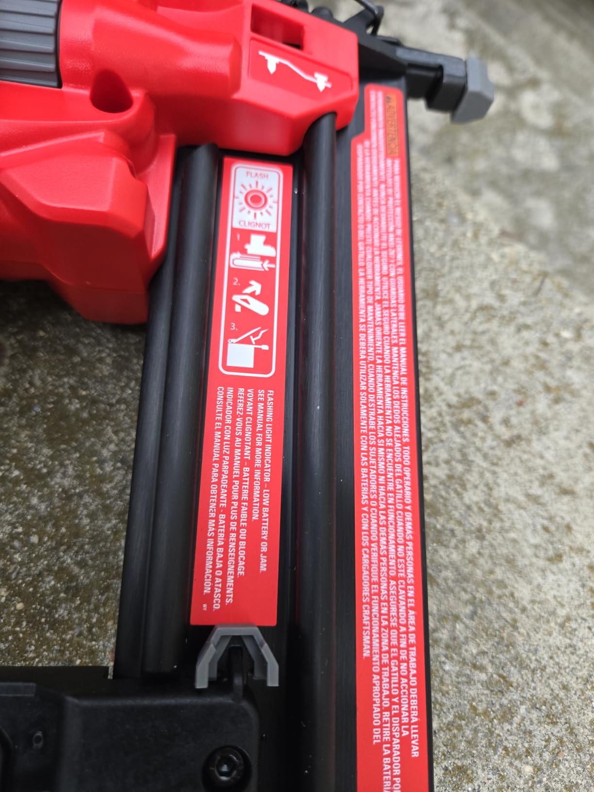 CRAFTSMAN V20 Brad Nailer, 18GA, Cordless, Bare Tool Only (CMCN618B) customer photo 2