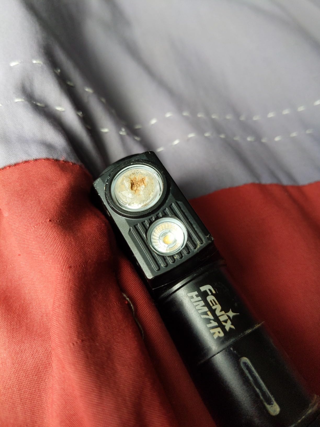 Fenix HM71R Headlamp, 2700 Lumen Super Bright USB-C Rechargeable Spot Light Flood Light L-Shape 90 Degree Right Angle Flashlight Industrial Grade with LumenTac Organizer customer photo 2