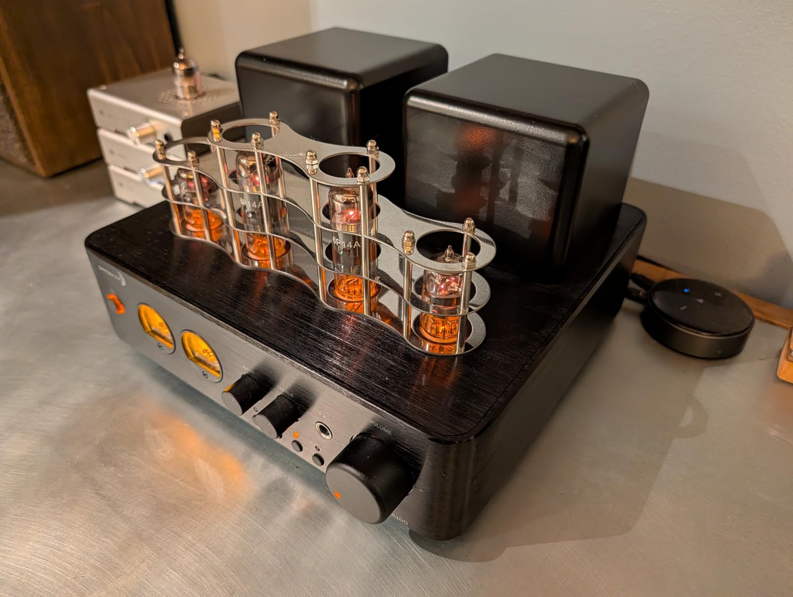 Dayton Audio HTA100 Integrated Stereo Hybrid Tube Amplifier 100 Watts customer photo 2