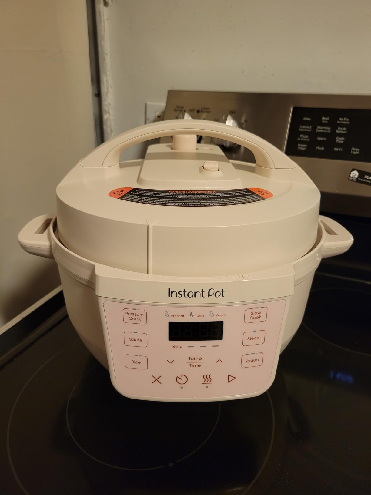Instant Pot 7.5QT RIO Wide, 7-in-1 Electric Multi-Cooker, Pressure Cooker, Slow Cook, Rice, Steamer, Sauté, Yogurt & Warmer, Wide Base, Large Searing Base, WhisperQuiet Steam Release customer photo 2