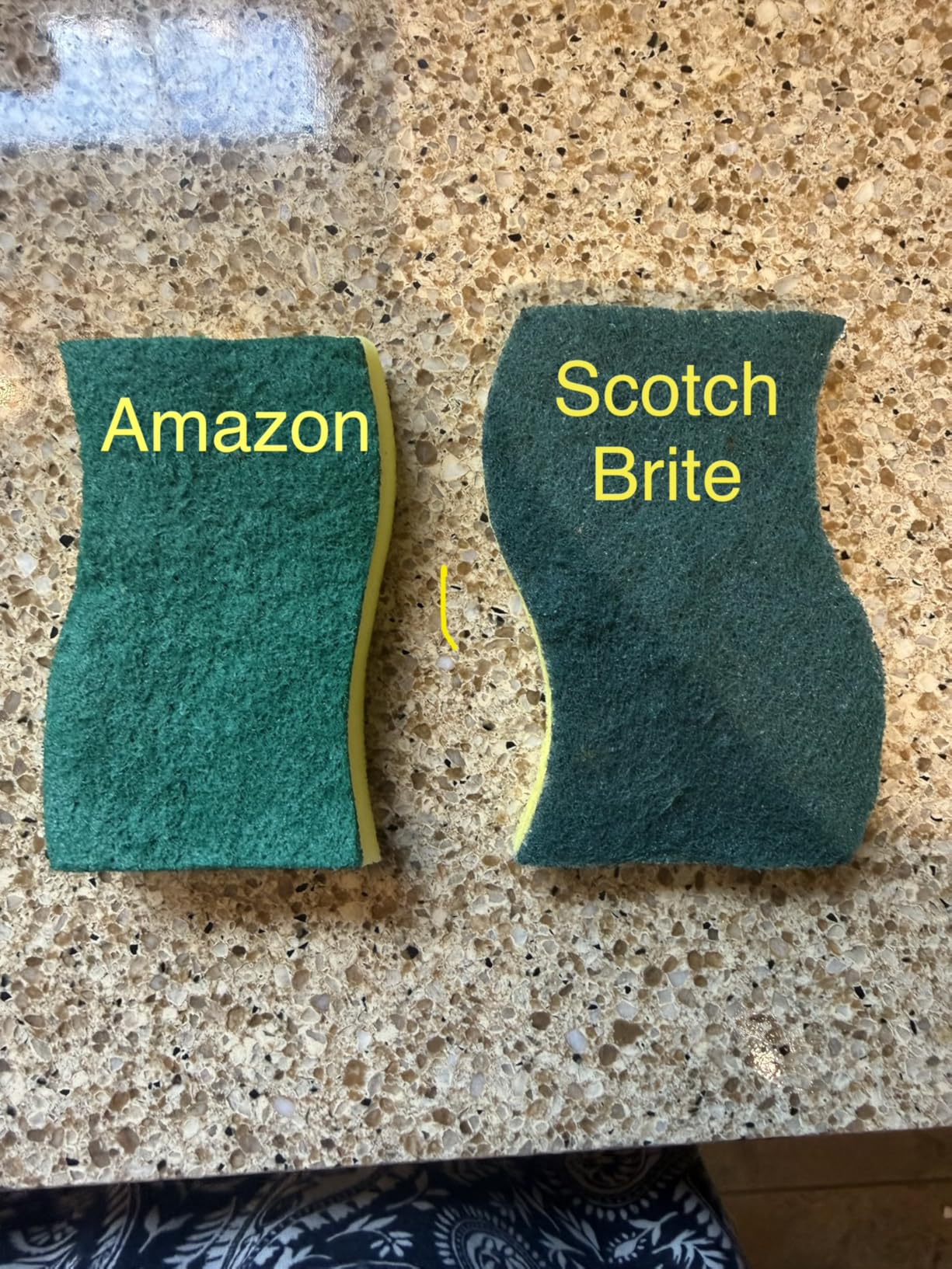 AIDEA Sponges Kitchen, 50 Pack Heavy Duty Dish Sponge, Cleaning Dish Scrubber Sponge for Home and Kitchen, Stink-Free Cleaning Supplies for Pots, Pans customer photo 2