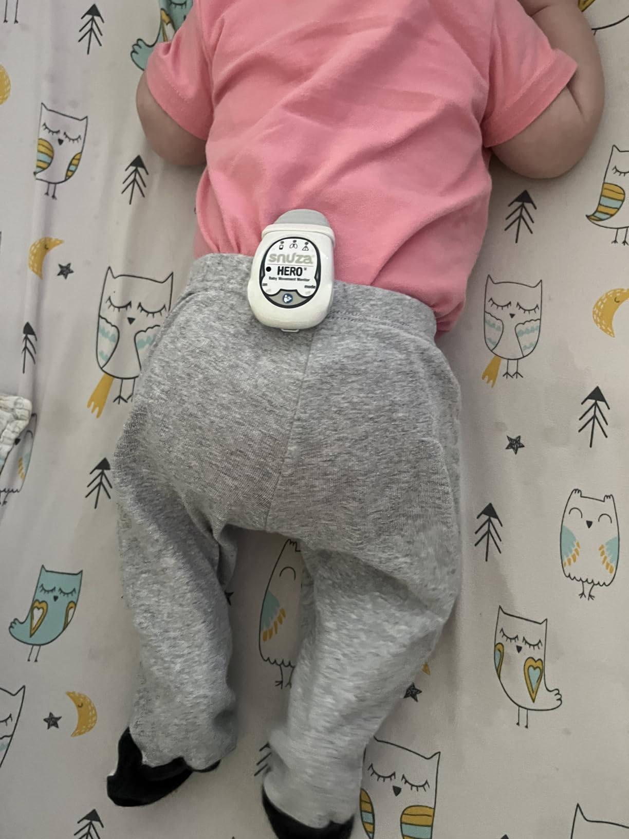 Snuza Hero Baby Movement Monitor with Patented Sensor Technology for Reliable Movement Monitoring and Alerts. No WiFi, Cords, or Sensor Pads customer photo 1