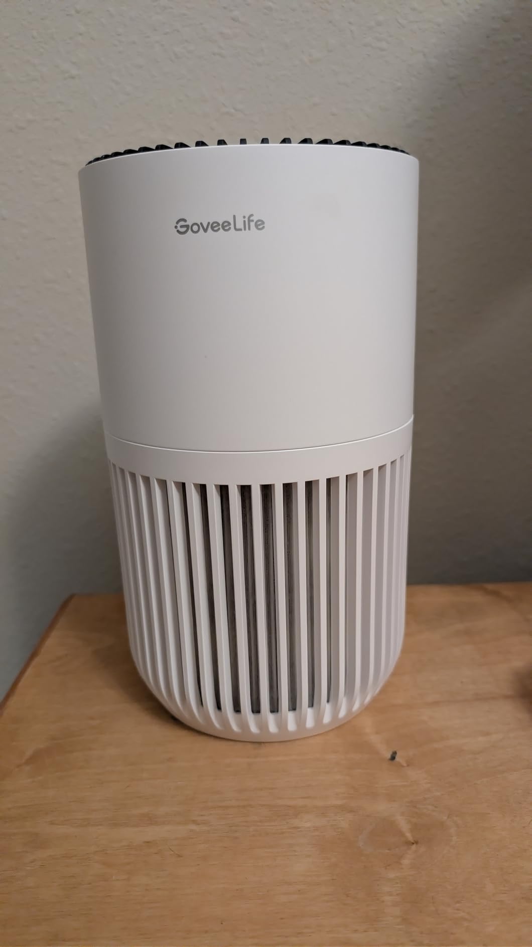 GoveeLife Mini Air Purifier for Bedroom, Smart Filter Air Purifier with App Alexa Control for Pet Hair, Odors, Pollen, HEPA Portable Air Cleaner with 3 Speeds, 2 Modes, Timer, Aroma for Home customer photo 2