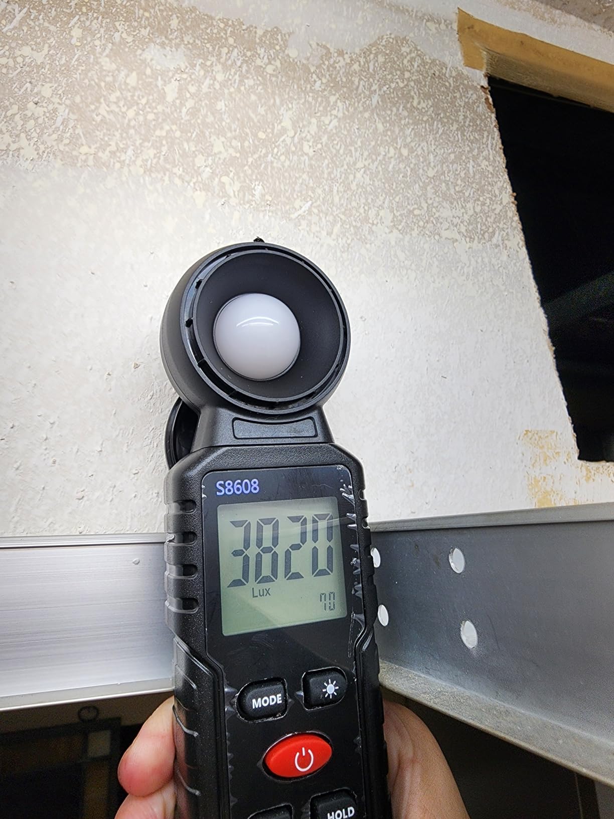 Digital Illuminance Light Meter Tester 200,000Lux Meter (18,500FC) Luxmeter Lighting Intensity Brightness Measurement Tool for Indoor Outdoor Grow Plants Film Photography lumens LED Photometer customer photo 1