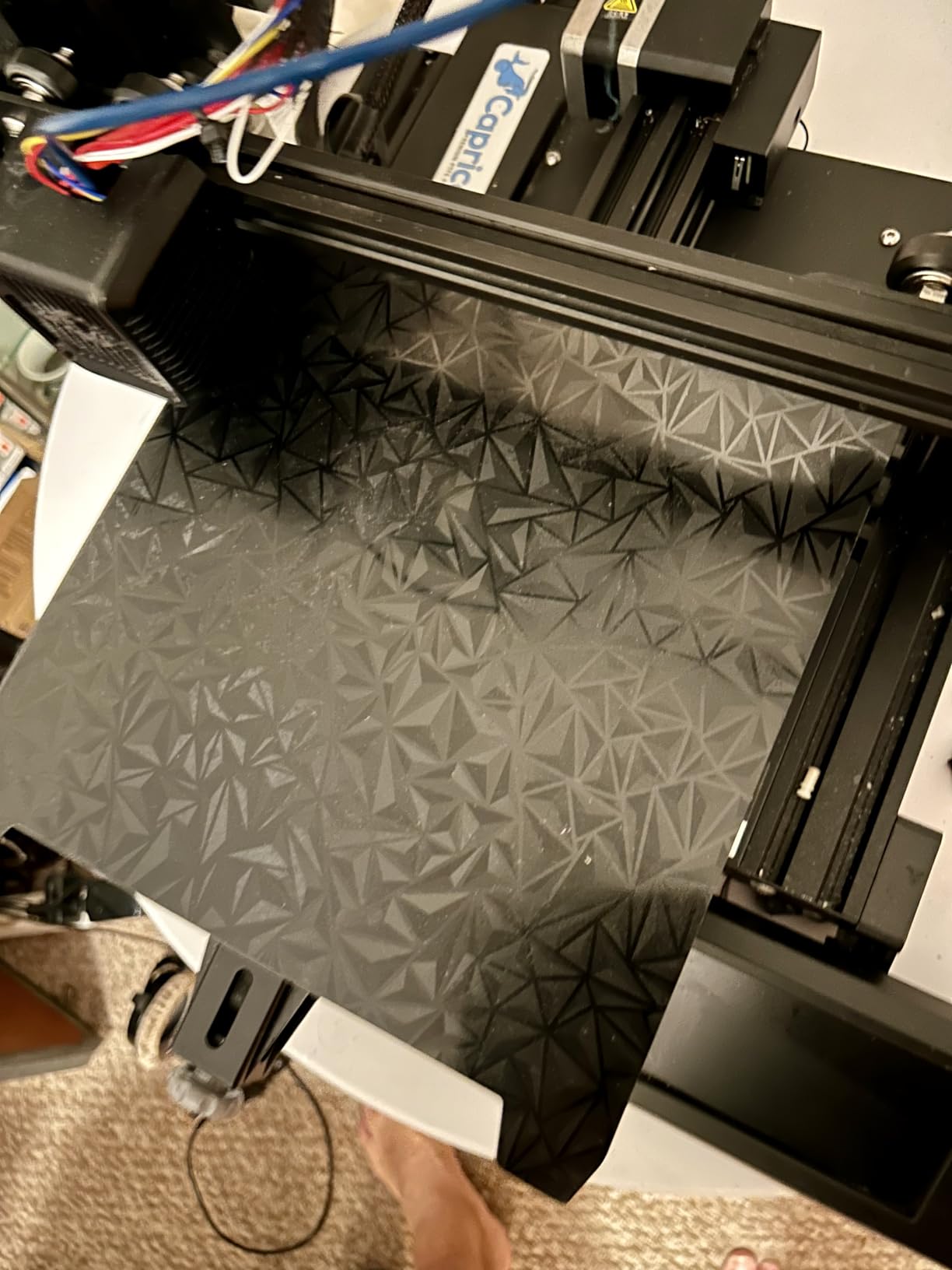 YOOPAI Double-Sided PEI Sheet and Flexible Magnetic Build Plate Kit, 235x235mm 3D Printer Bed Platform for Creality Ender 3 V3 SE/KE /K1/K1C/ Ender 3/Ender 3 V3/3 Pro/ 5 S1/ 3 S1 Pro/3 Neo, Black customer photo 1