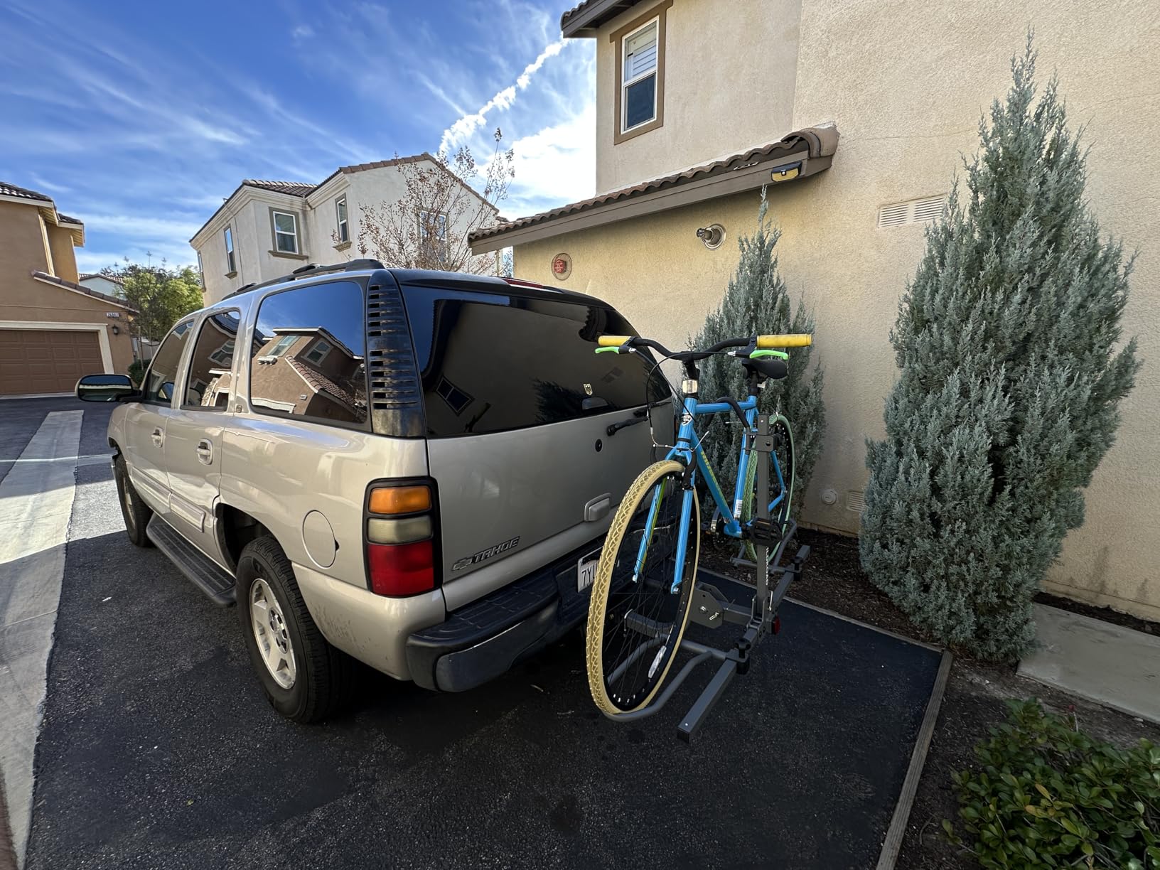 WILDROAD Hitch Bike Rack, Wobble Free Smart Tilting Bike Rack, Foldable 2-Bike Rack for Standard, Fat Tire and E-Bike, 2-Bike 180 lbs Capacity, Fits 2-inch Receiver customer photo 1