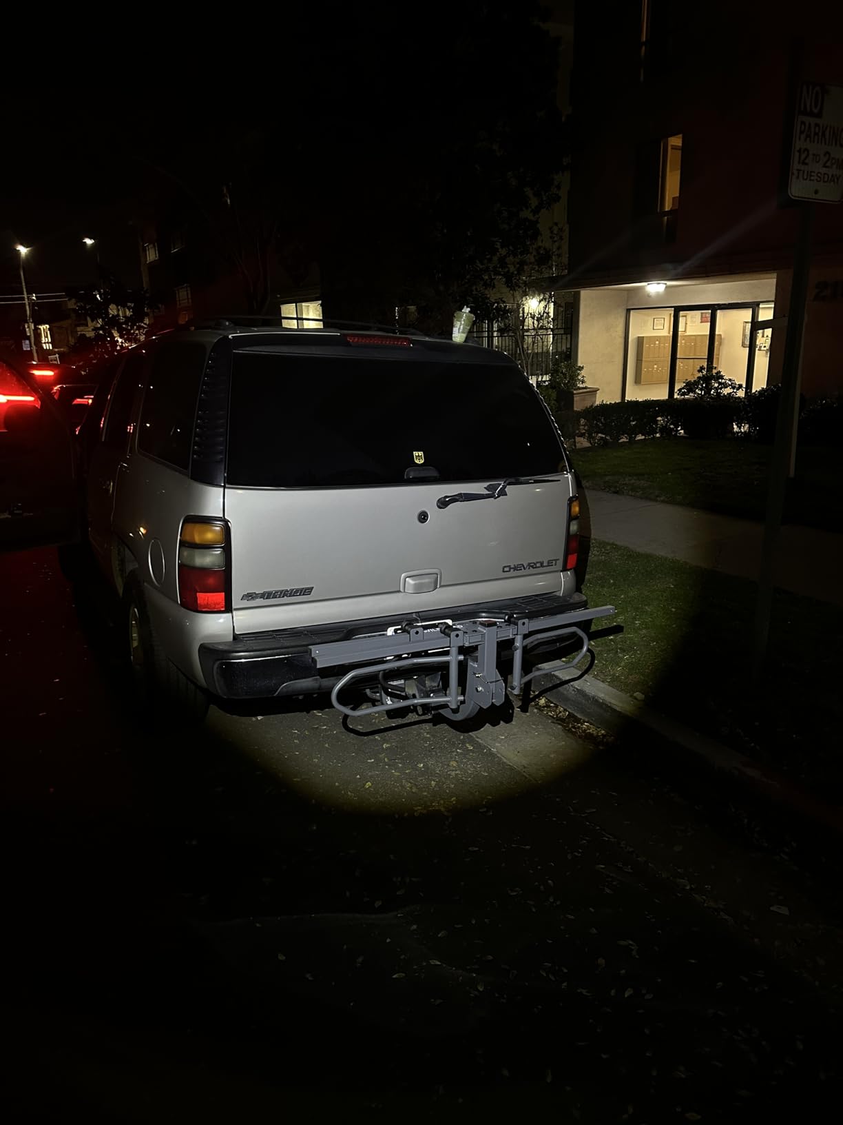 WILDROAD Hitch Bike Rack, Wobble Free Smart Tilting Bike Rack, Foldable 2-Bike Rack for Standard, Fat Tire and E-Bike, 2-Bike 180 lbs Capacity, Fits 2-inch Receiver customer photo 2