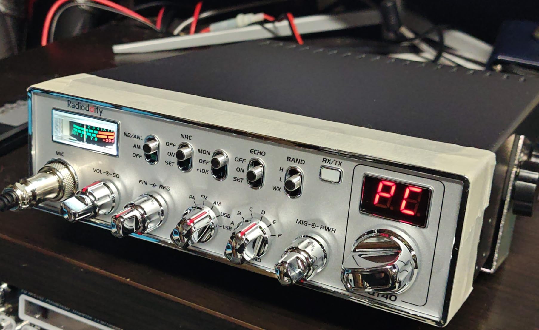 Radioddity QT40 10 Meter SSB Ham Radio, Digital Noise Reduction 40W High Power Amateur Radio with NOAA Alert, AM/FM/PA Mobile Transceiver with CTCSS/DCS, USB Programming Cable, Perfect for Truck customer photo 1