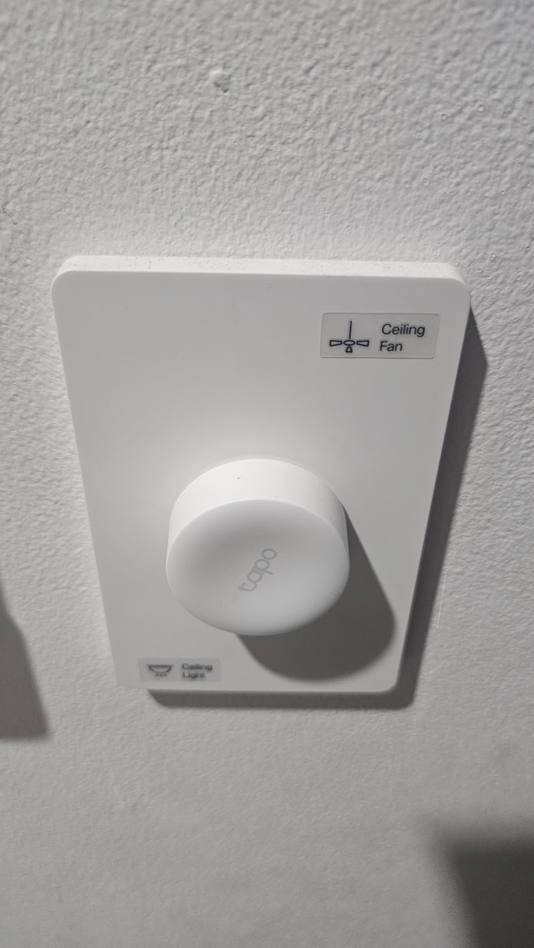 Tapo TP-Link Smart Button | Wireless Remote Dimmer Switch | 3-Way Control | Tap & Rotate HUB Required | 1+ Year Battery Life customer photo 2