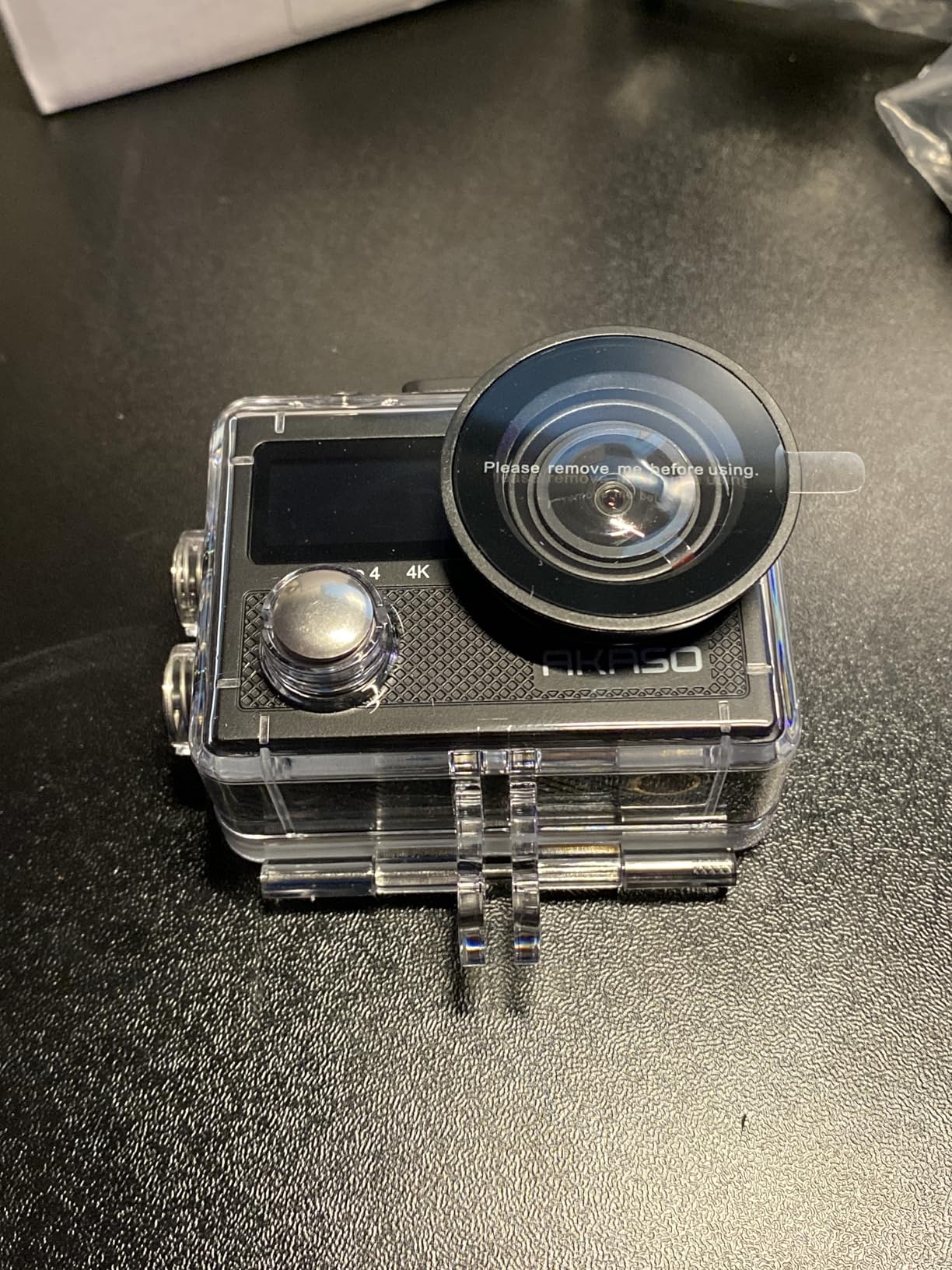 AKASO Brave 4 Action Camera 4K 30fps with 64GB MicroSD U3 Card Bicycle Helmet Accessories Kit Bundle, 20MP Ultra HD 131FT Waterproof Underwater Camera EIS WiFi Remote Control 5X Zoom Sport Cameras customer photo 1