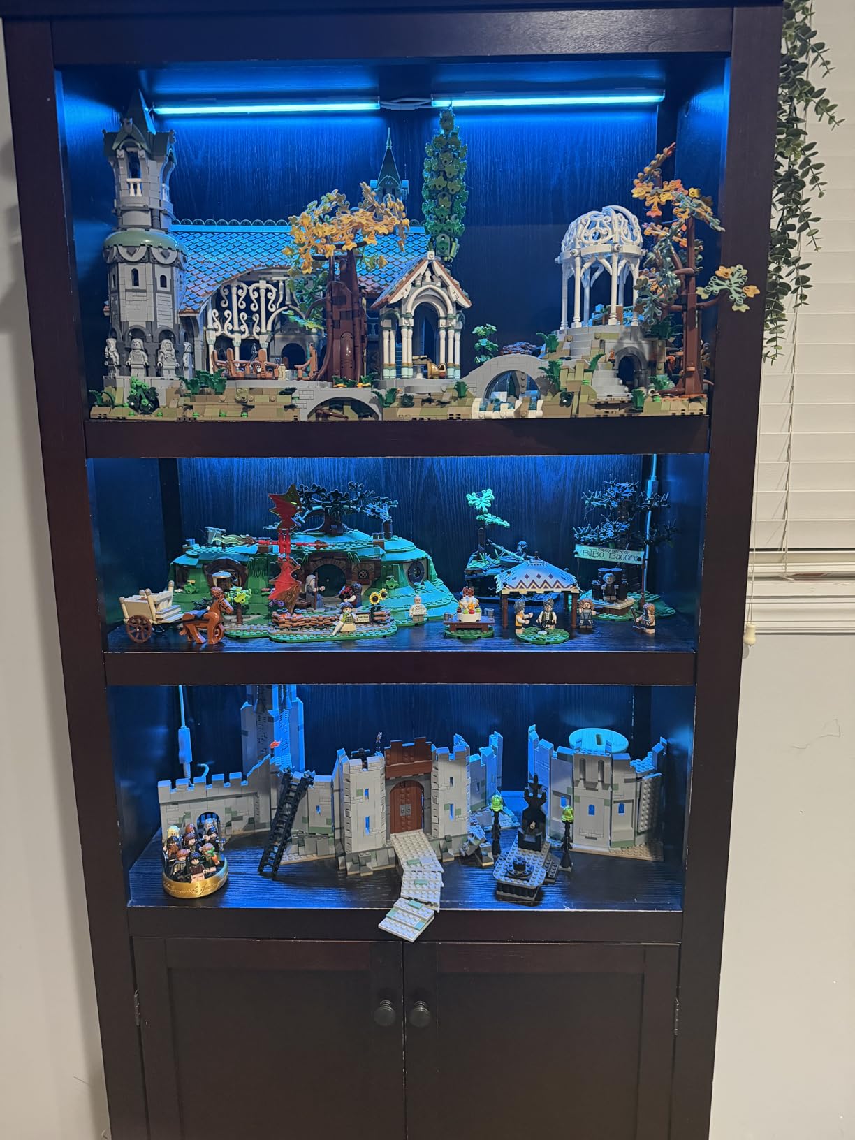 maylit Smart Under Cabinet Lights Plug in, 6 Pcs 12 Inch Ultra Thin Under Cabinet Lighting, Multicolor Under Counter Lights for Kitchen, Dimmable Mood Light for Cabinet, Counter, Workbench customer photo 2