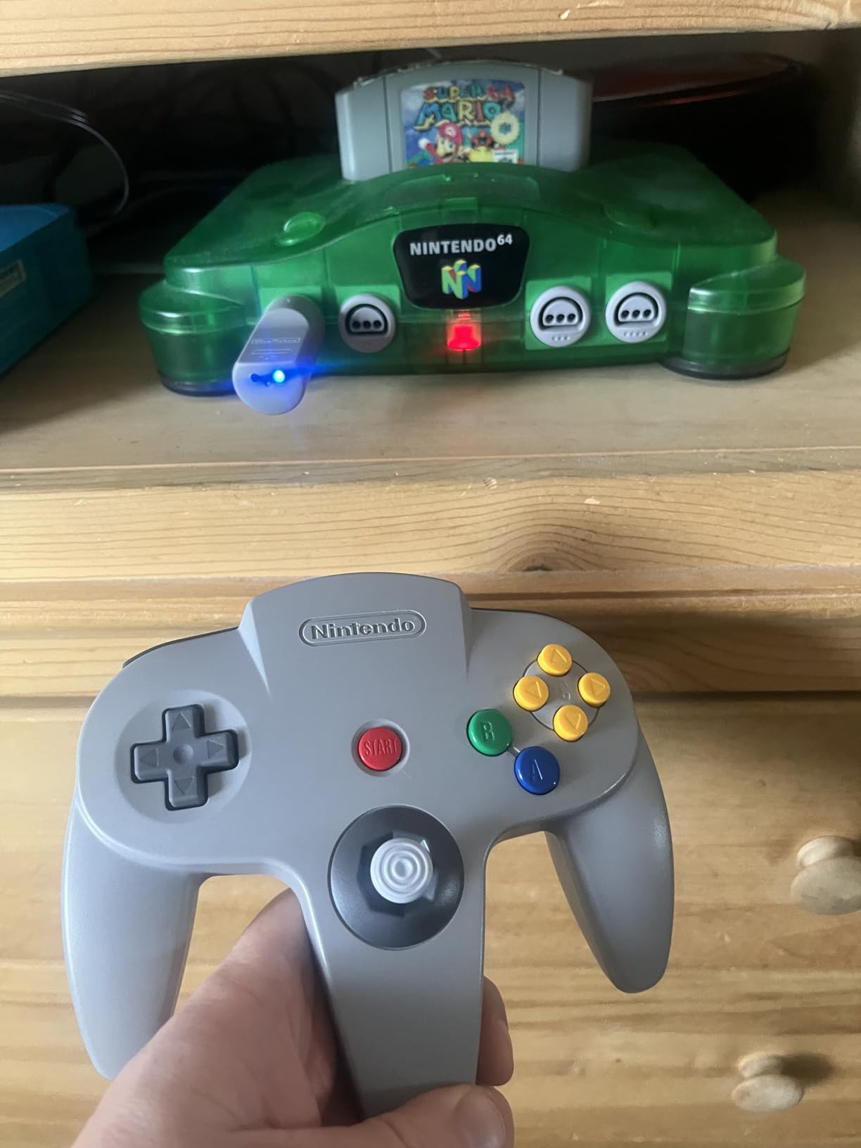 BITFUNX BlueRetro N64 Wireless Controller Adapter - Support Firmware Upgrade, Dual-Mode BT, Keymap Configuration, Compatible with PS3/PS4/PS5,Xbox One S,Series X/S,Switch Pro Bluetooth Controllers customer photo 1