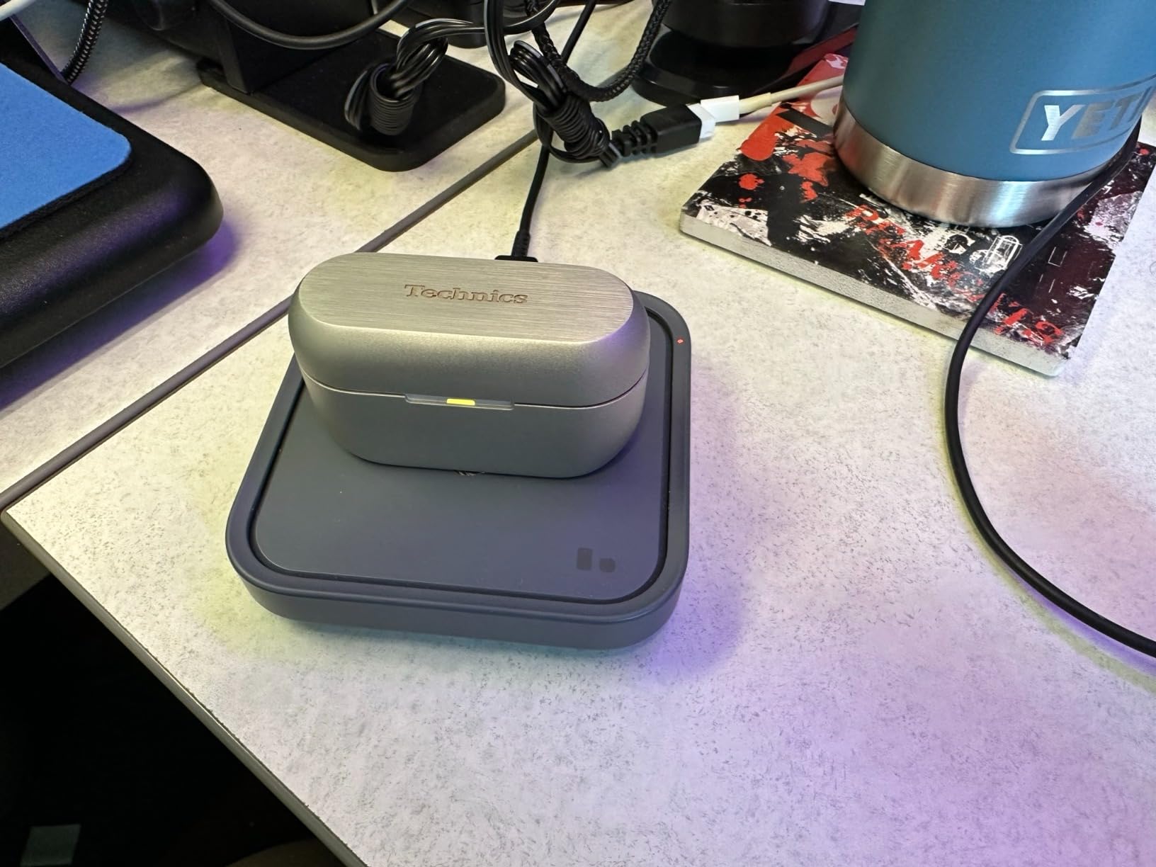 Technics Premium Hi-Fi True Wireless Bluetooth Earbuds with Advanced Noise Cancelling, 3 Device Multipoint Connectivity, Hi-Res Audio + Enhanced Calling Wireless Earbuds - EAH-AZ80-K (Black) customer photo 2