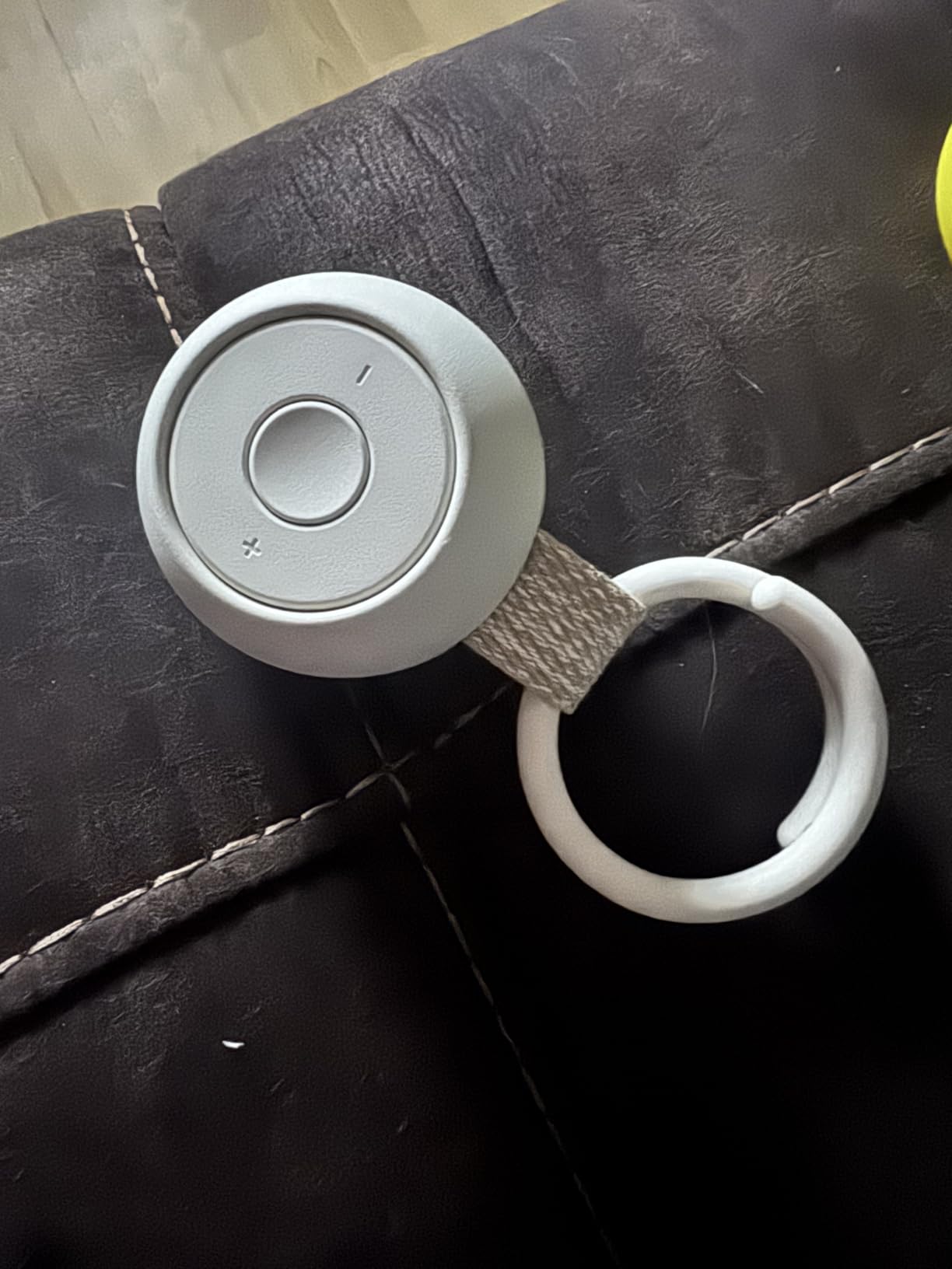 Hatch Go | Portable Sound Machine for Babies and Kids | Sleep Soother | 10 Soothing Sounds | White Noise | Shush | Travel | Registry Gift | Baby Shower | Clips on Stroller | Putty customer photo 1