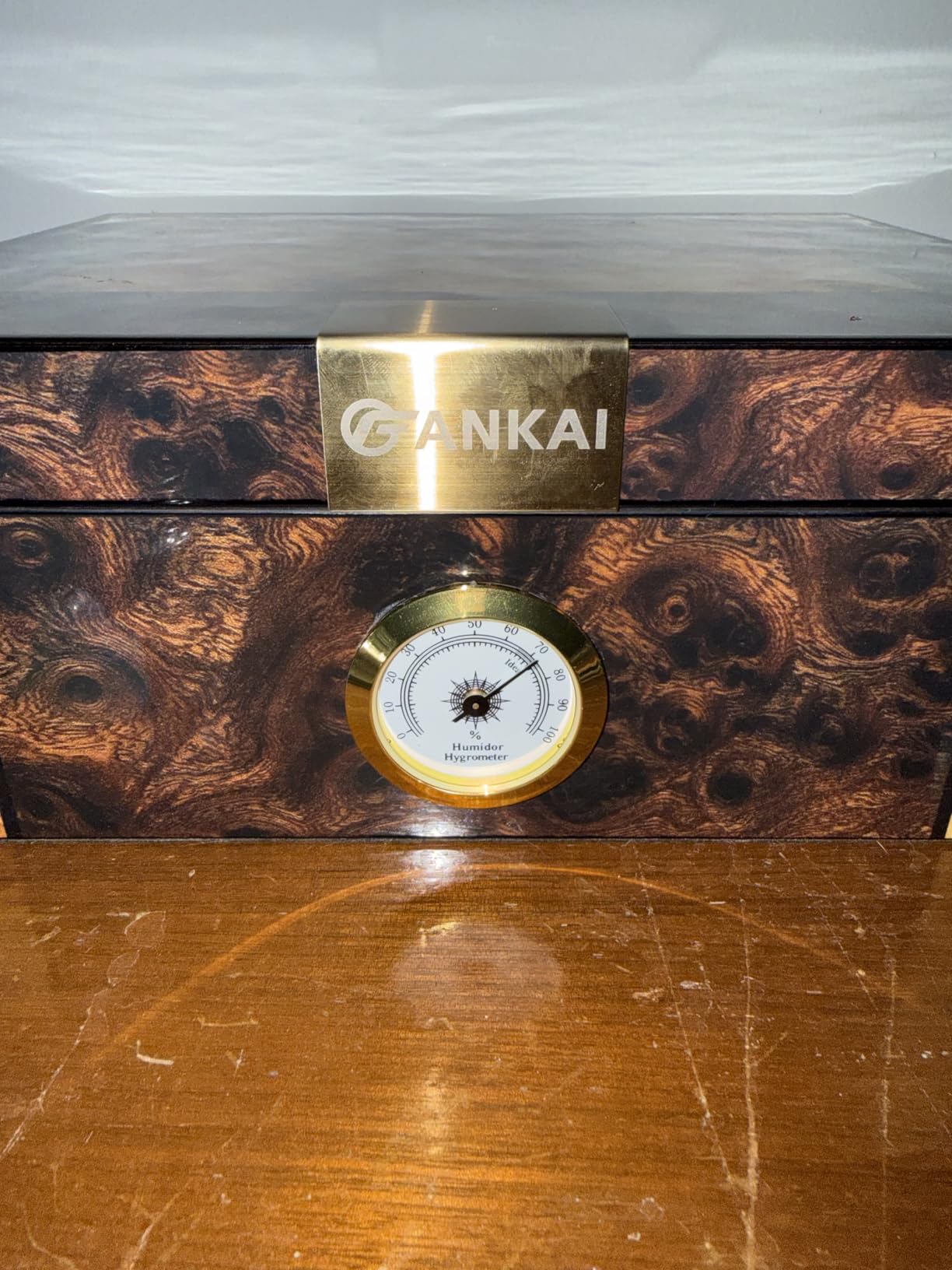 Cigar Digital Hygrometer - High Precision Adjustable Digital LCD-Monitor Hygrometer Thermometer for Cigar Humidor | Box | Cabinet | Jars | Guitar (Digital) customer photo 1