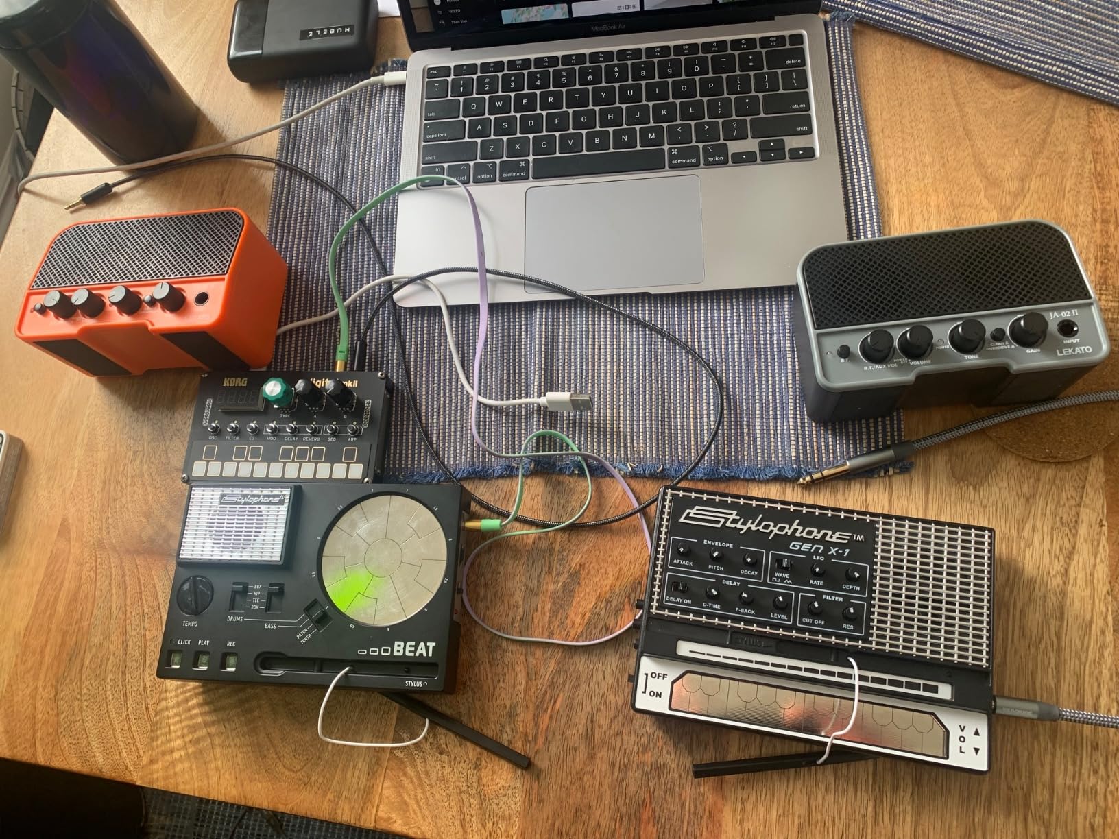 Stylophone Beat - Compact Stylus Drum Machine | 4 Drum Kits & 4 Bass Sounds | Rhythm Machine Beat Maker | Drum Loop Machine customer photo 2