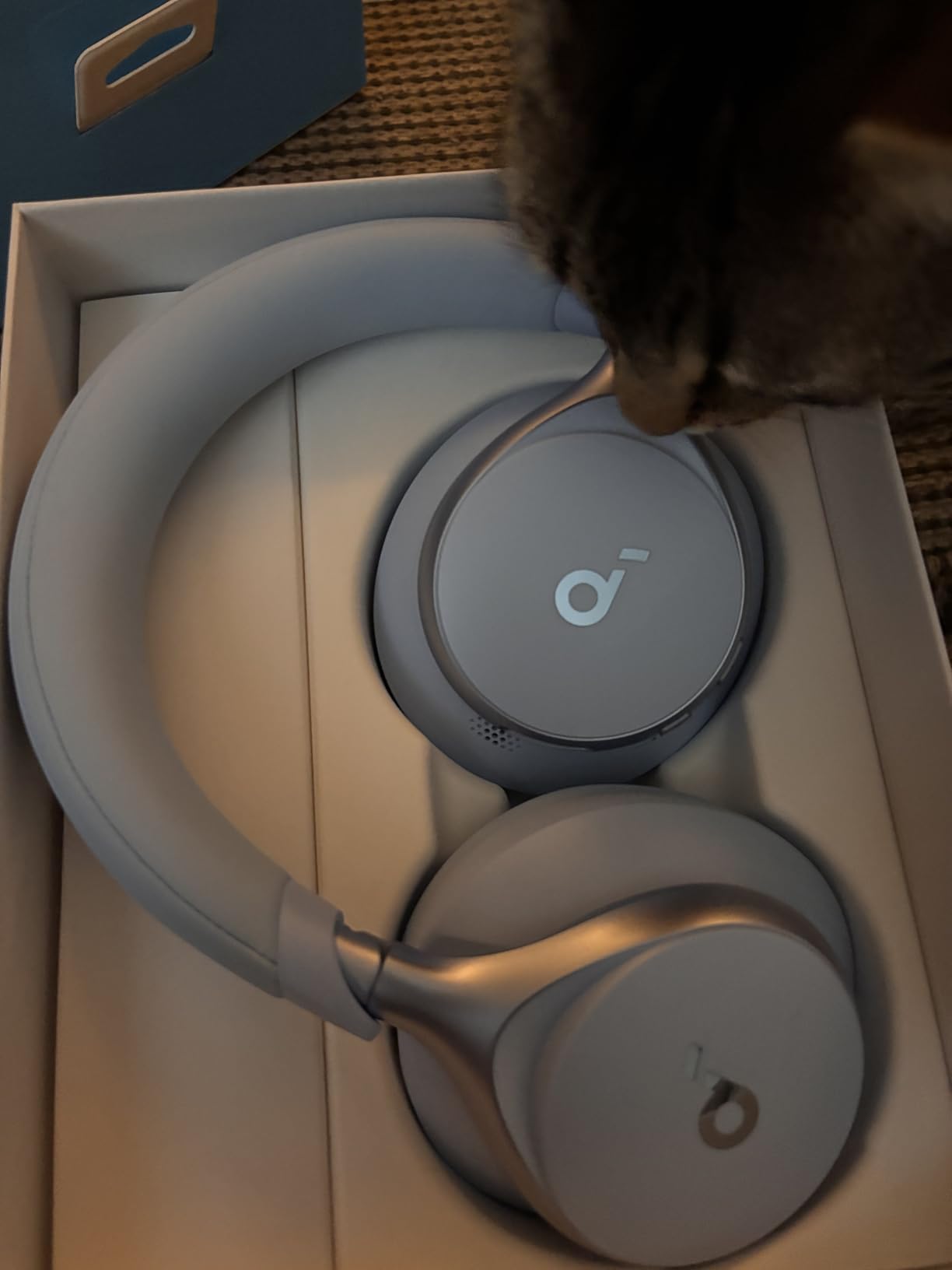 Soundcore Space One Active Noise Cancelling Headphones, 2X Stronger Voice Reduction, 40H ANC Playtime, App Control, LDAC Hi-Res Wireless Audio, Comfortable Fit, Clear Calls, Bluetooth 5.3 customer photo 2