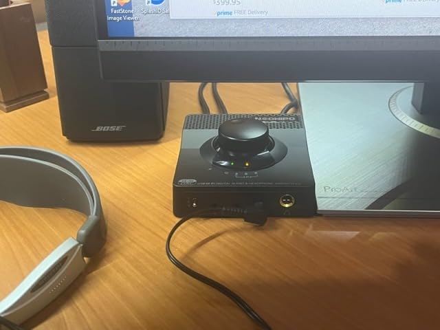 H1 DAC Amp for Pc,Mini USB Gaming DAC Headphone Amplifier, Mini Hi-Fi Digital-to-Analog Amp, 3.5MM/6.35MM/Mic/EQ Opt/Coa/RCA Outputs with Treble & Bass Switch for PS5/PC/MAC/Computer customer photo 1