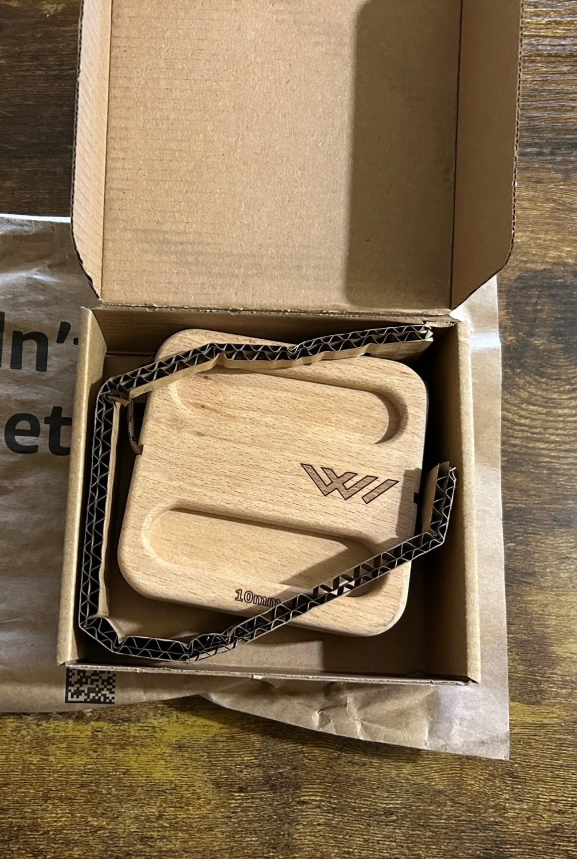 Portable Hangboard - Compact Fingerboard & Pinch Grip Trainer for Climbing, Bouldering and Grip Strength Training Anywhere customer photo 1