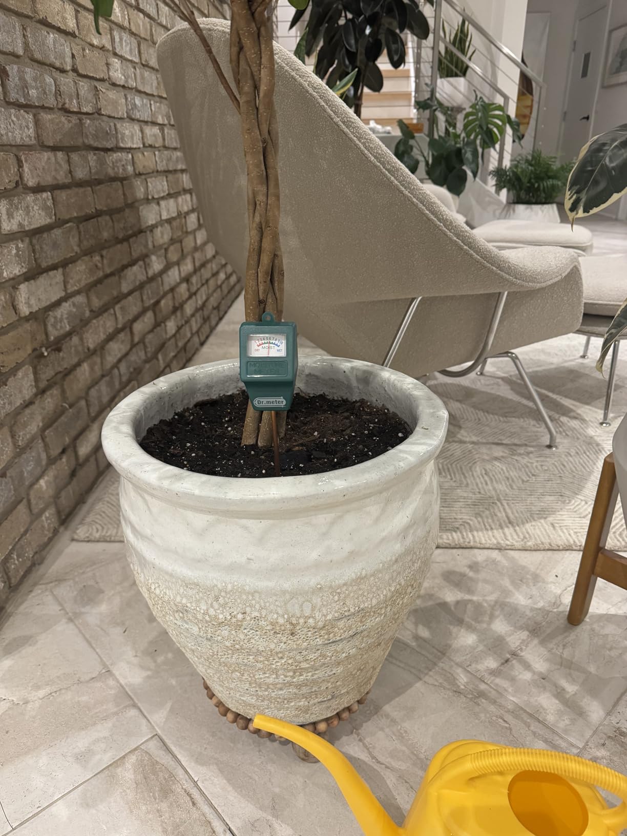 Soil Moisture Meter Tester for Plants, Hygrometer Moisture Sensor for Houseplants Indoor Outdoor Garden Lawn Use - Plant Water Meter Gauge Test Kit, No Battery Needed - Gardening Gifts customer photo 1