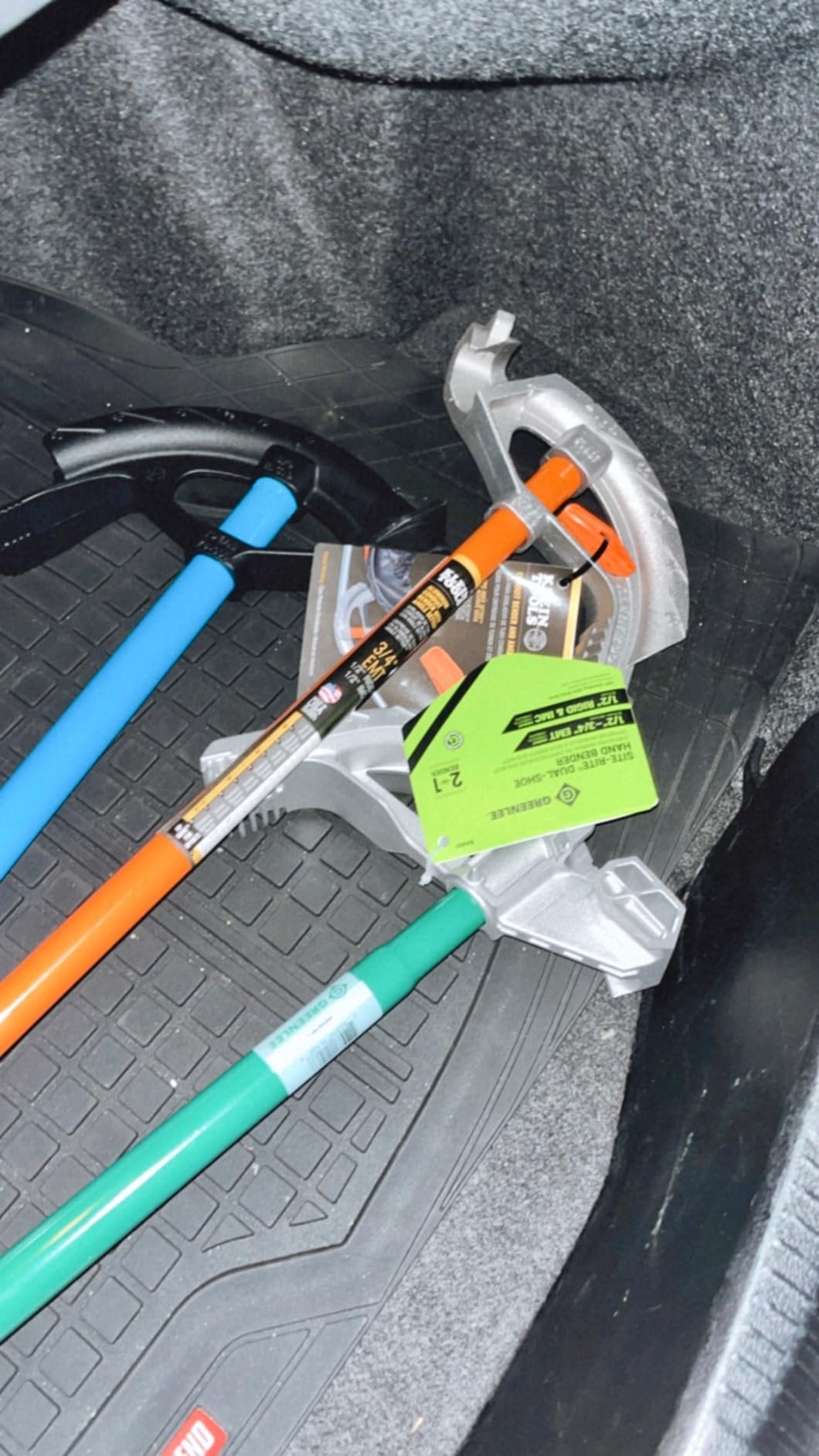 Greenlee 844AH Dual-Shoe Hand Bender w/Handle for ½