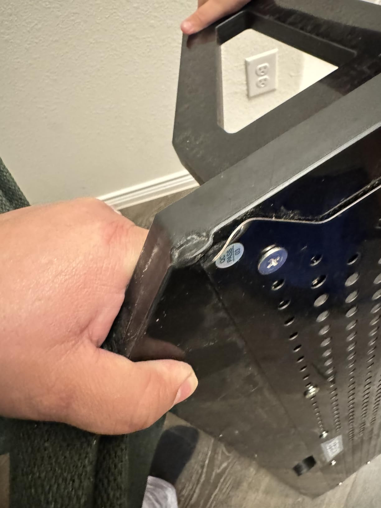 SteelRebound: Stainless Steel Soccer Rebounder with HDPE Board - Enhanced Rebound Performance, Stability, and Durability - Soccer Training Equipment customer photo 2