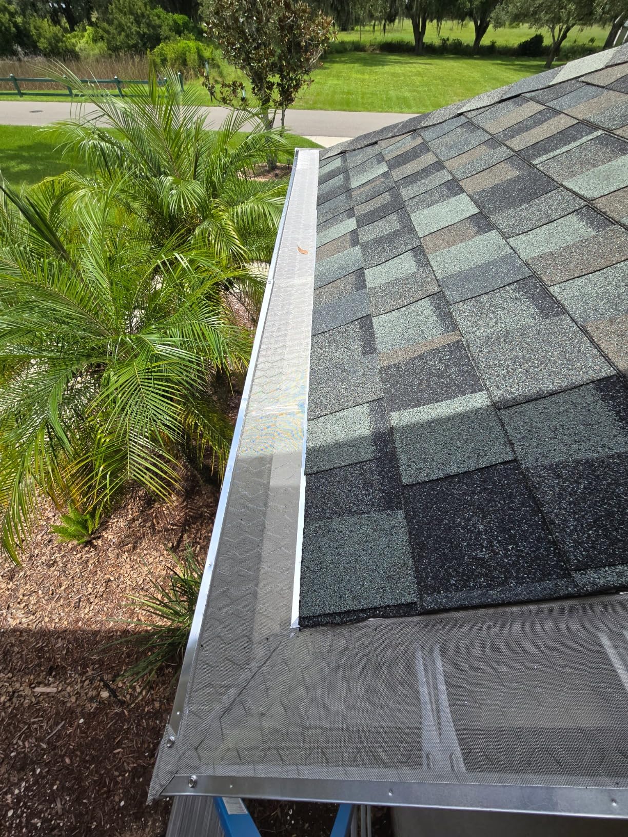 Gutter Guard - True 45 FT Set (5.9 in x 45 in, 12 PCS), Fit 5 Inch Gutter and Smaller Gutters - Premium Stainless Steel Micro Mesh Gutter Guards - Contractor Grade, Easy DIY customer photo 1