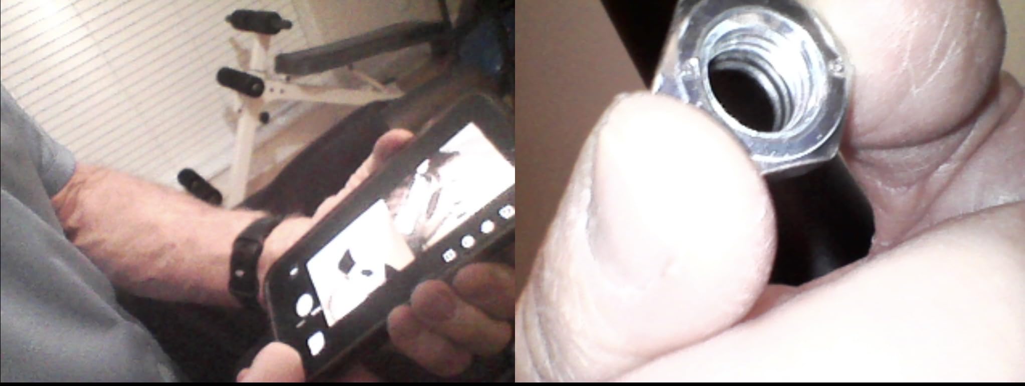 Endoscope Camera with Light,1920P HD Borescope Tools with 8 Adjustable LED Lights, Endoscope with Semi-Rigid Snake Camera, IP67 Waterproof Inspection Borescope for iOS and Android-16.4ft Dual-Lens customer photo 2