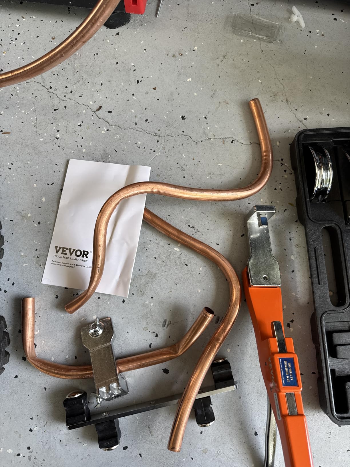 VEVOR Pipe Tube Bender, 1/4