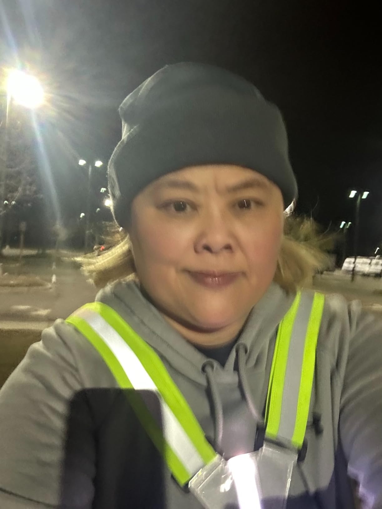 Zacro LED Reflective Vest Running Gear, 5 Lights Colors High Visibility Reflective Running Gear Rechargeable Light Up Running Vest for Walking Running Cycling, Adjustable for Men Women Kids customer photo 1