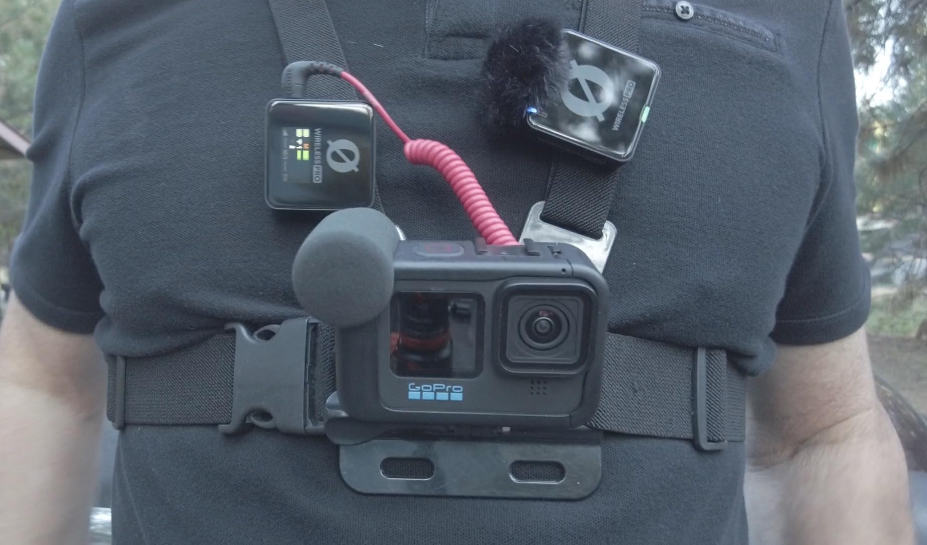 RØDE Wireless PRO Compact Wireless Microphone System with Timecode, 32-bit Float On-board Recording, 2 Lavalier Microphones and Smart Charge Case for Filmmaking and Content Creation customer photo 2