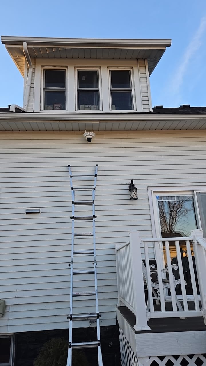 aosu Floodlight Camera Wired, 3K UHD Security Camera Outdoor, 360° Coverage Surveillance, 24/7 Recording, Motion Detection, 2600-Lumen Motion-Activated Floodlight, Color Night Vision customer photo 2