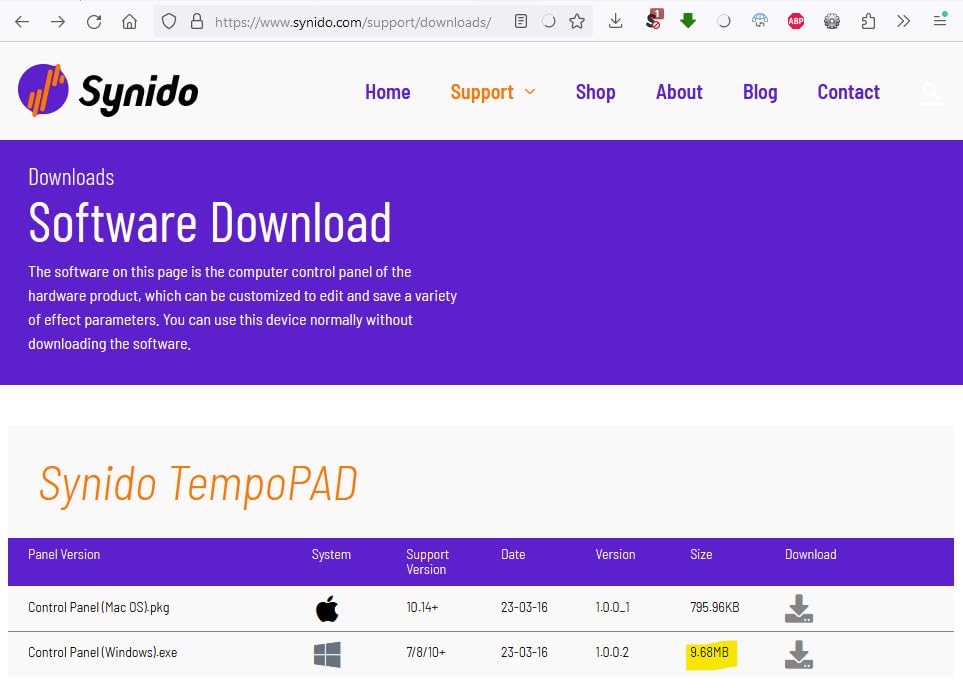 Synido TempoPAD Midi Controller Beat Maker Machine for Music Production, Portable USB MIDI Beat Pad Controller for Beginners with Durable Carrying Bag, 16 Backlit Beat Pad, 4 Assignable Knob customer photo 2