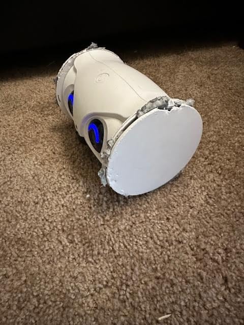 Owl Robot: 1080P Full HD Pet Camera with Treat Dispenser, Interactive Toy for Dogs and Cats, Full House Mobile Monitoring via App,2 Way Talk,No Monthly Fee (Only 2.4G WiFi) customer photo 1