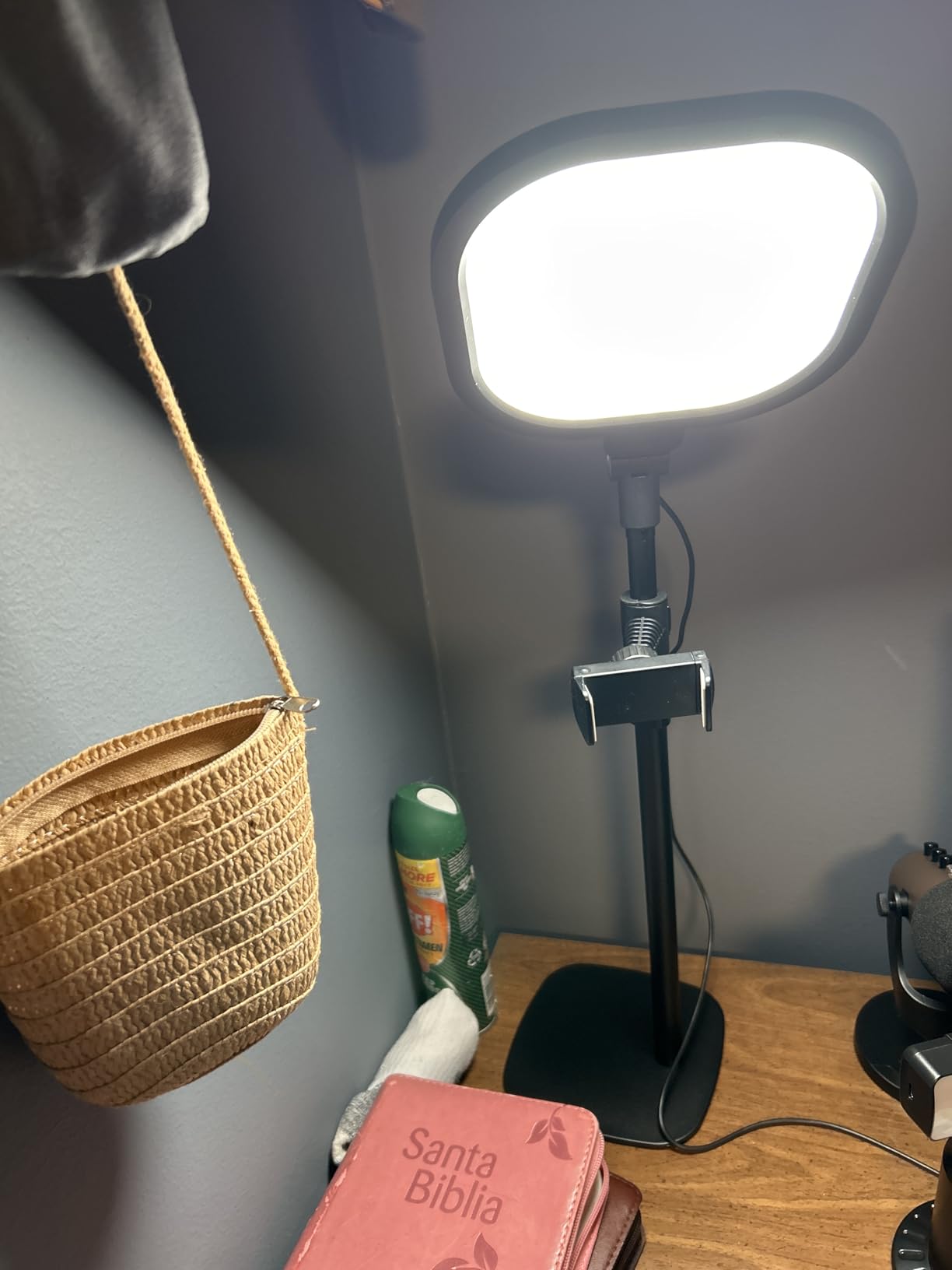 Video Conference Lighting for Zoom Meeting, Ring Light for Desk with Flexible Stand, 30 Light Modes Zoom Lighting for Computer, Desk Ring Light & Memory Function for Video Calls, Live Stream, Webcam customer photo 1