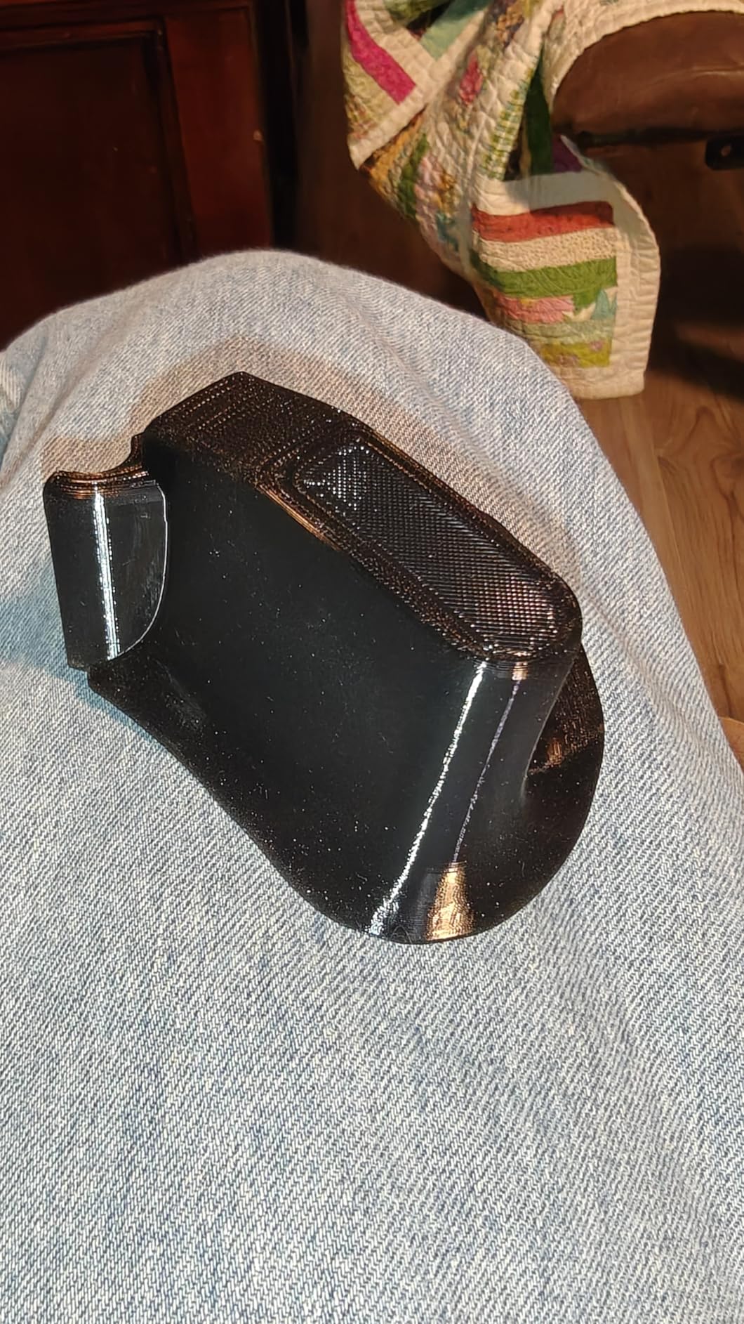 TINMORRY TPU Filament 1.75mm, TPU 95A Flexible 3D Printer Filament with Glossy Finish, Suitable for Most FDM 3D Printers, 1kg Spool (2.2 lbs), Black customer photo 2