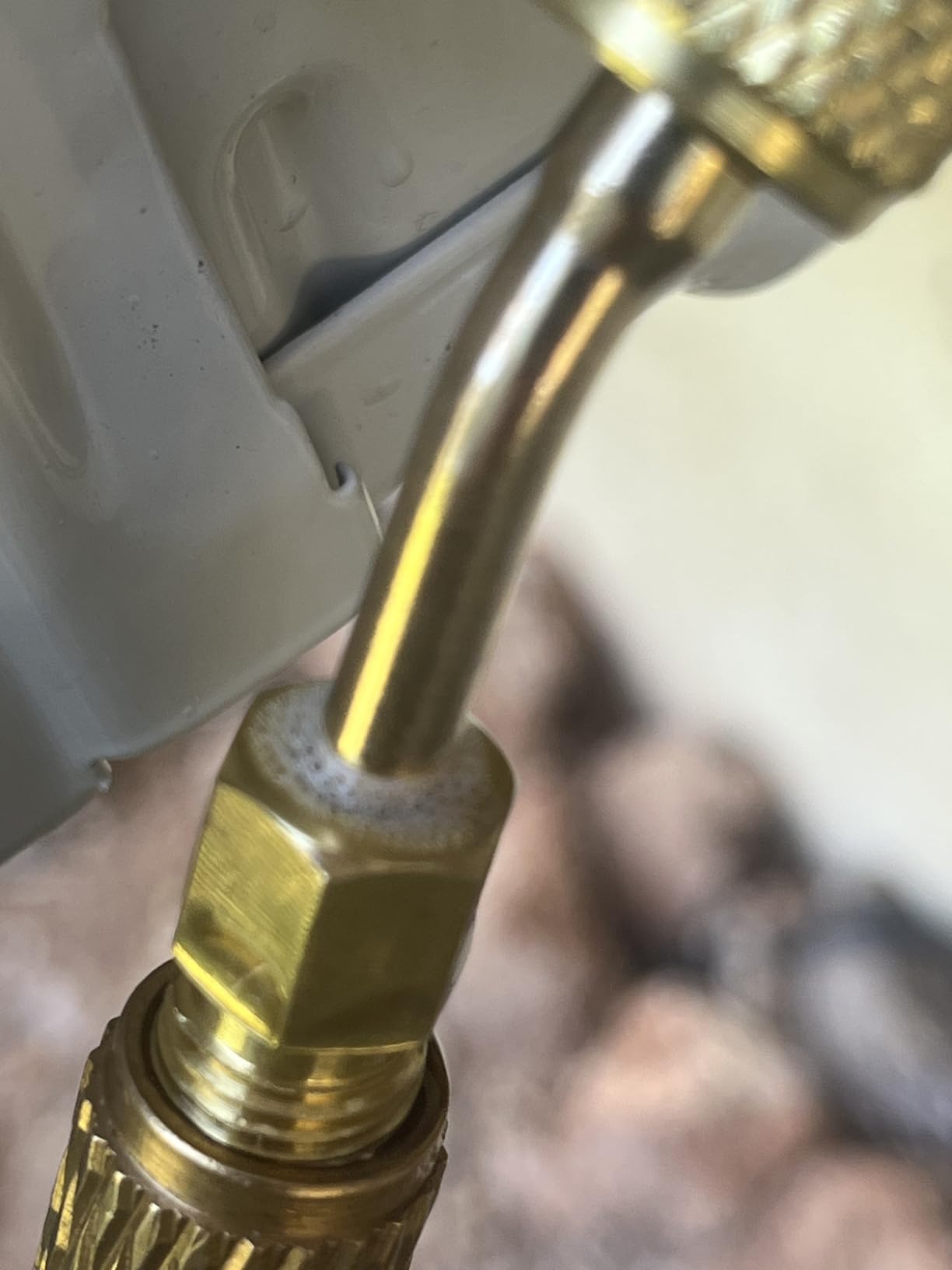 R410A Adapter Kit, Mini Split Adapter 5/16 to 1/4 Coupler R410A Refrigerant Hose Adapter Connector Valve Core Remover, Mini Split Vacuum Pump Kit 410A Refrigerant for R410A Mini Split Air Conditioner customer photo 2