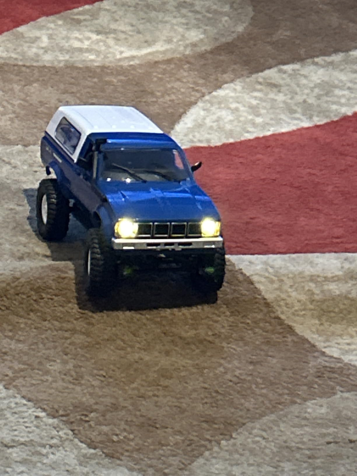 RC Crawler WPL C24 RC Rock Crawler RC Truck 4x4 Off Road RTR, 1/16 Scale Remote Control Truck All Terrain 2.4 Ghz with Proportional Steering LED Lights Hobby Toys Adult customer photo 1